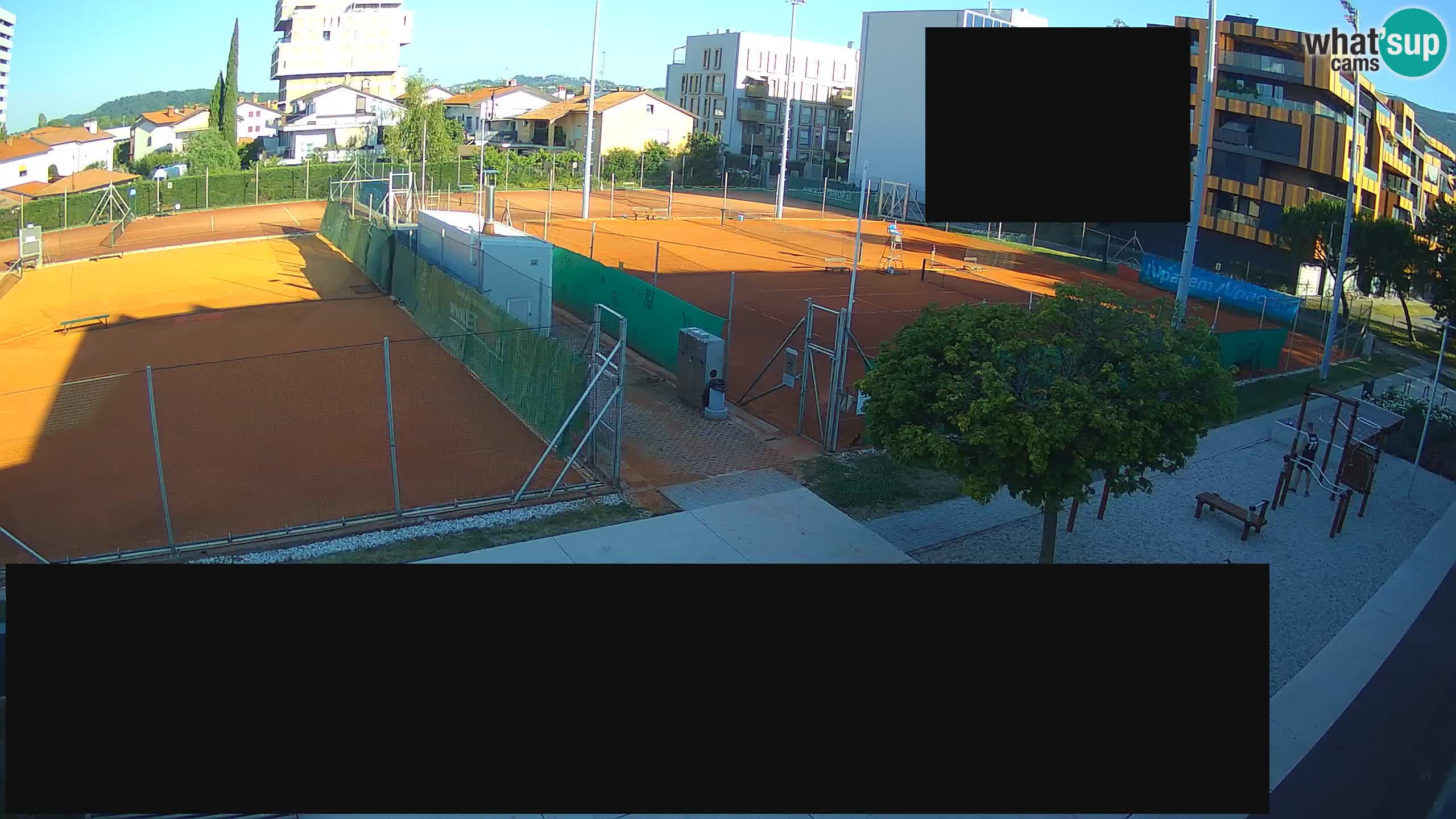 Live webcam Tennis Club in Nova Gorica