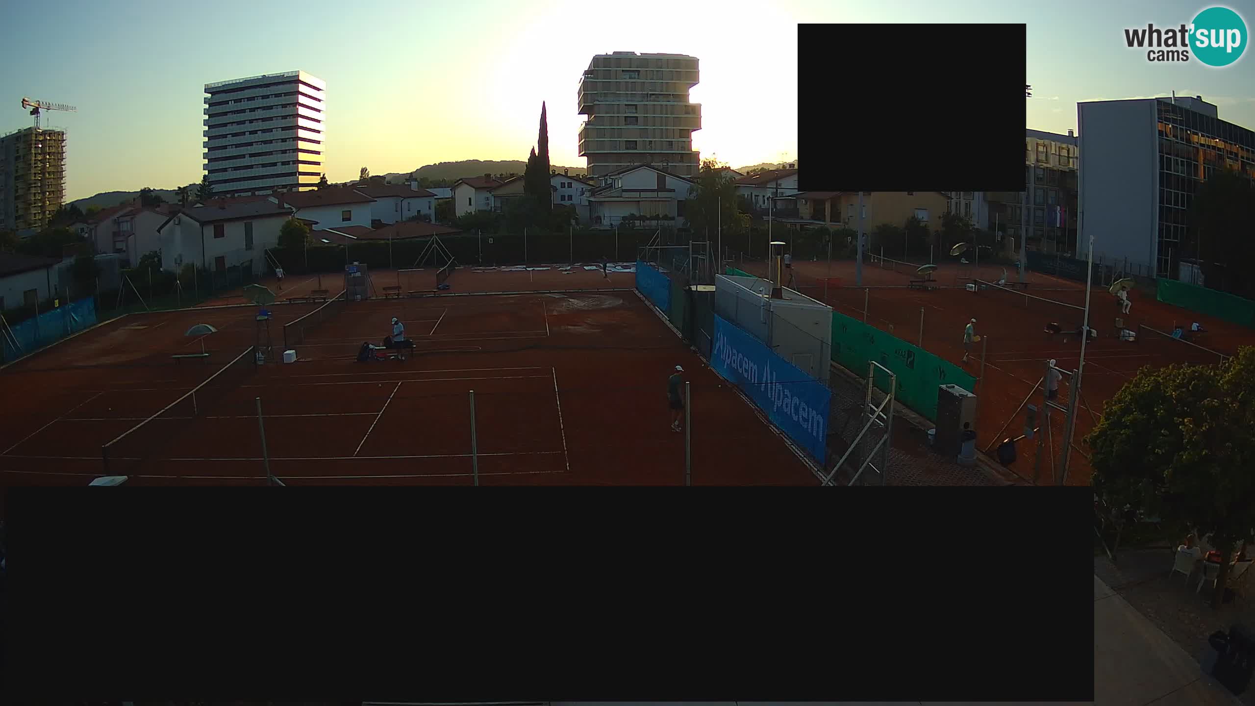 Live webcam ﻿Tennis Club Nova Gorica