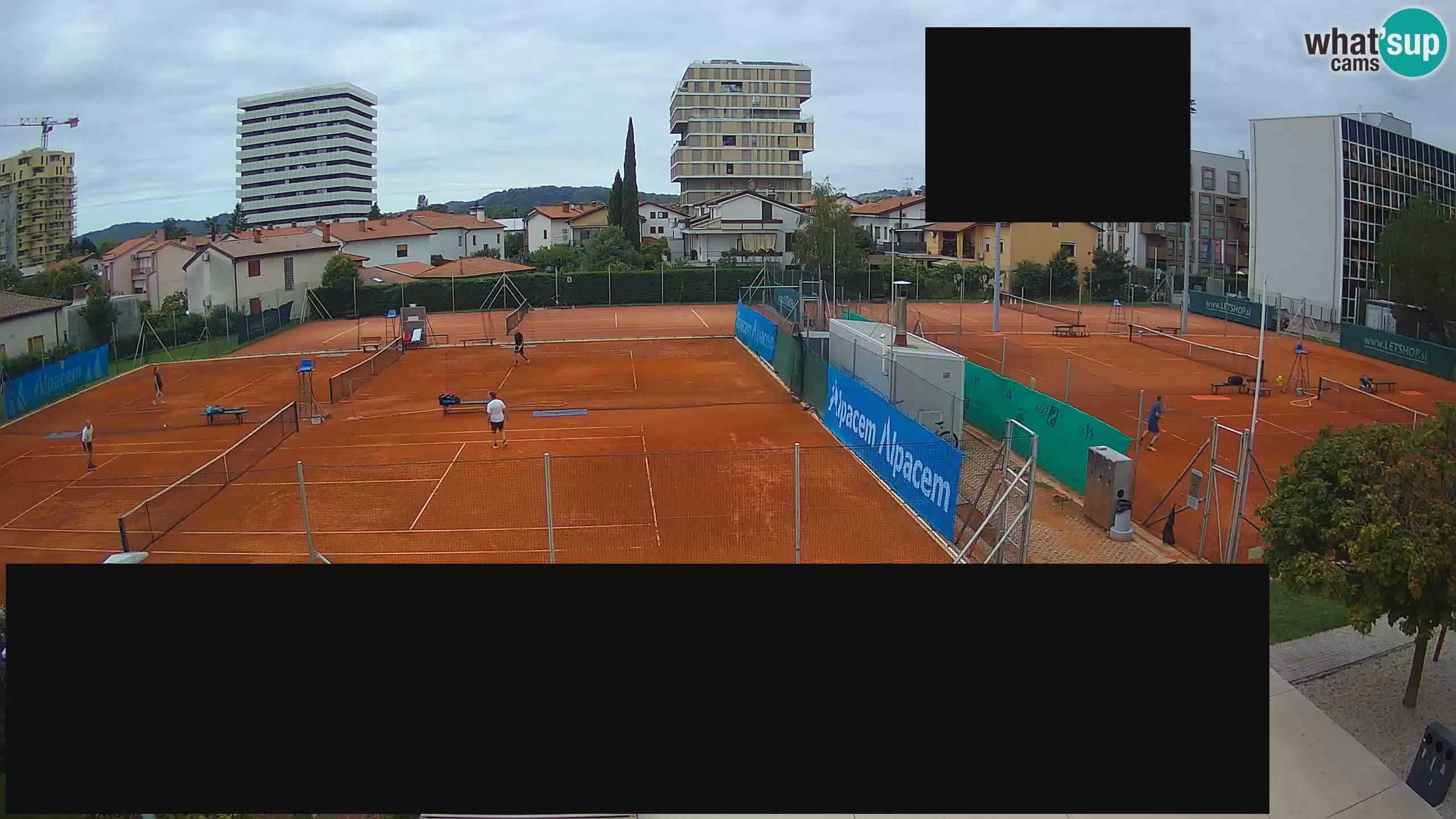 Web kamera Tenis klub Nova Gorica – Slovenia