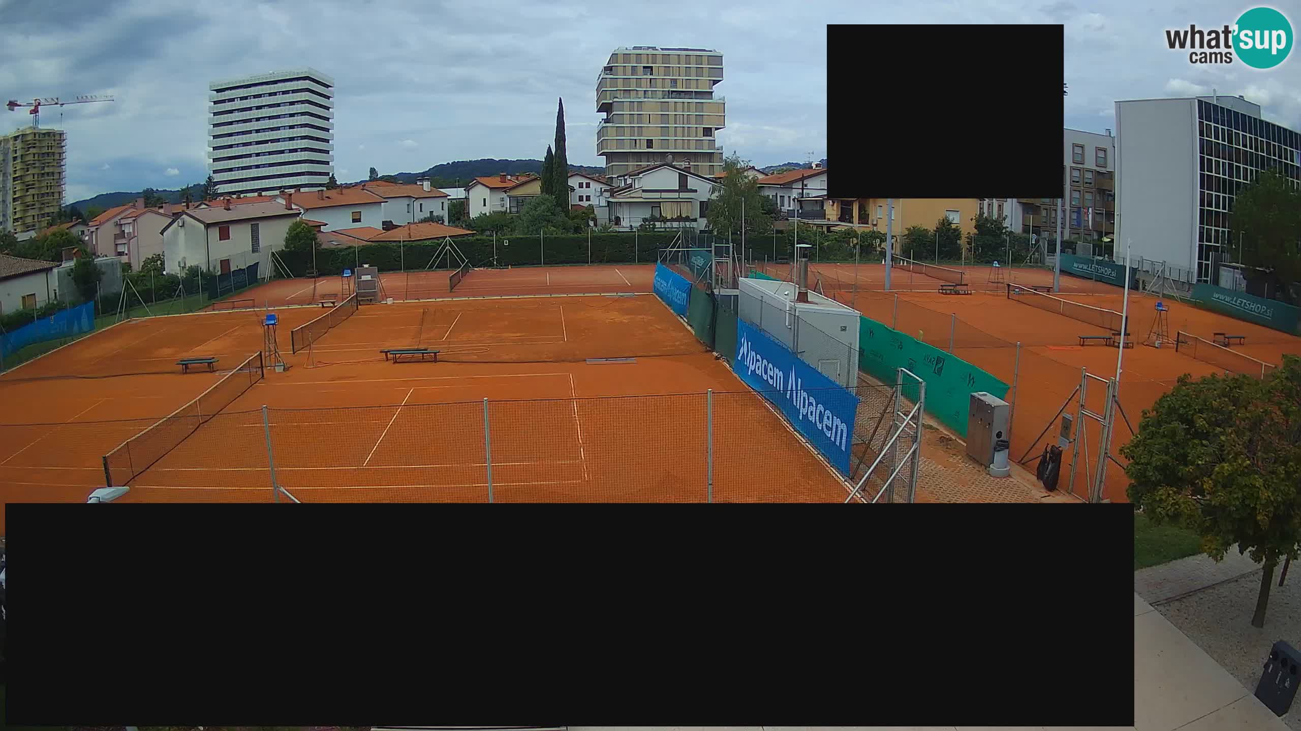Live webcam Tennis Club in Nova Gorica