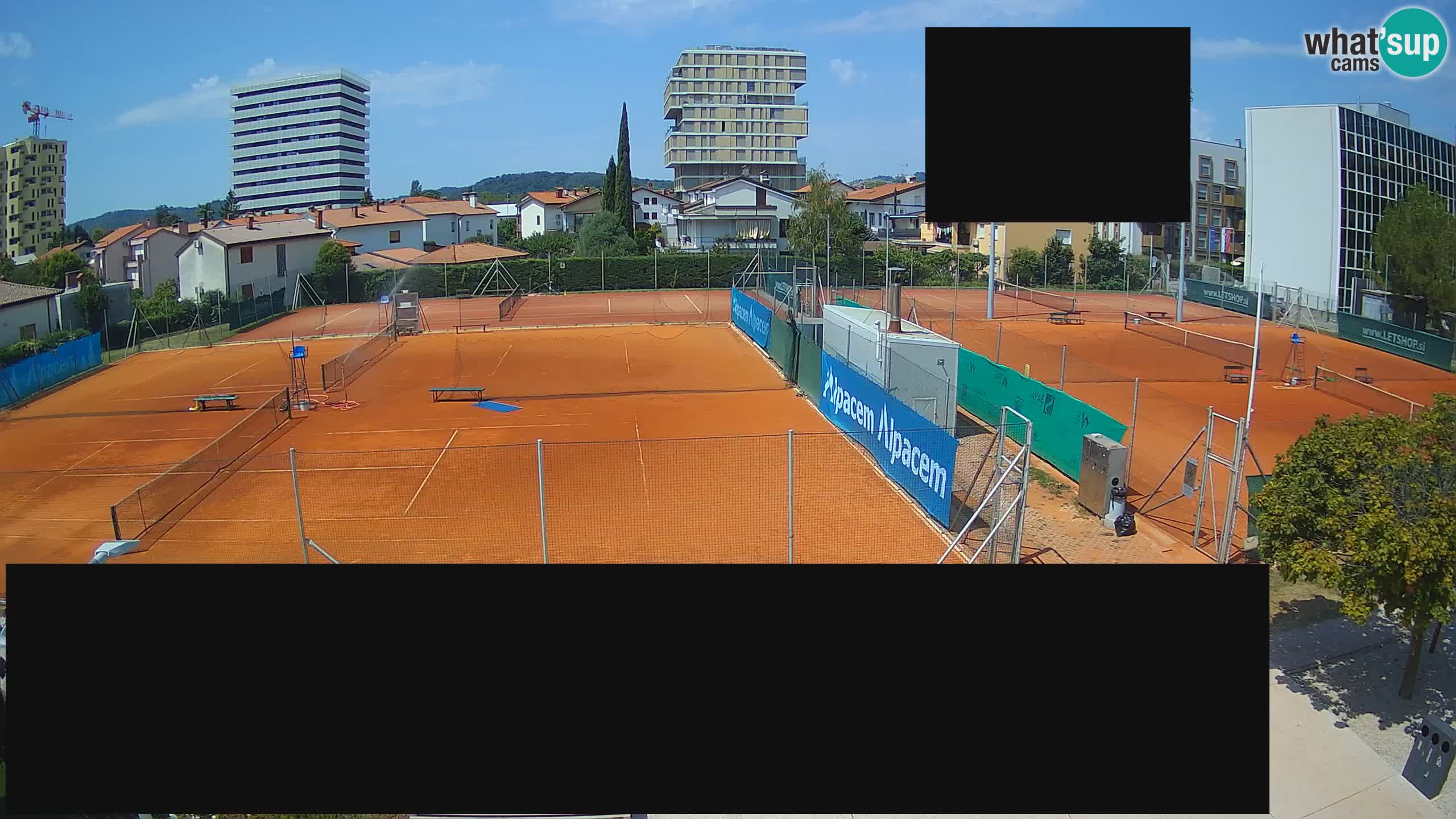Spletna kamera Teniški klub Nova Gorica