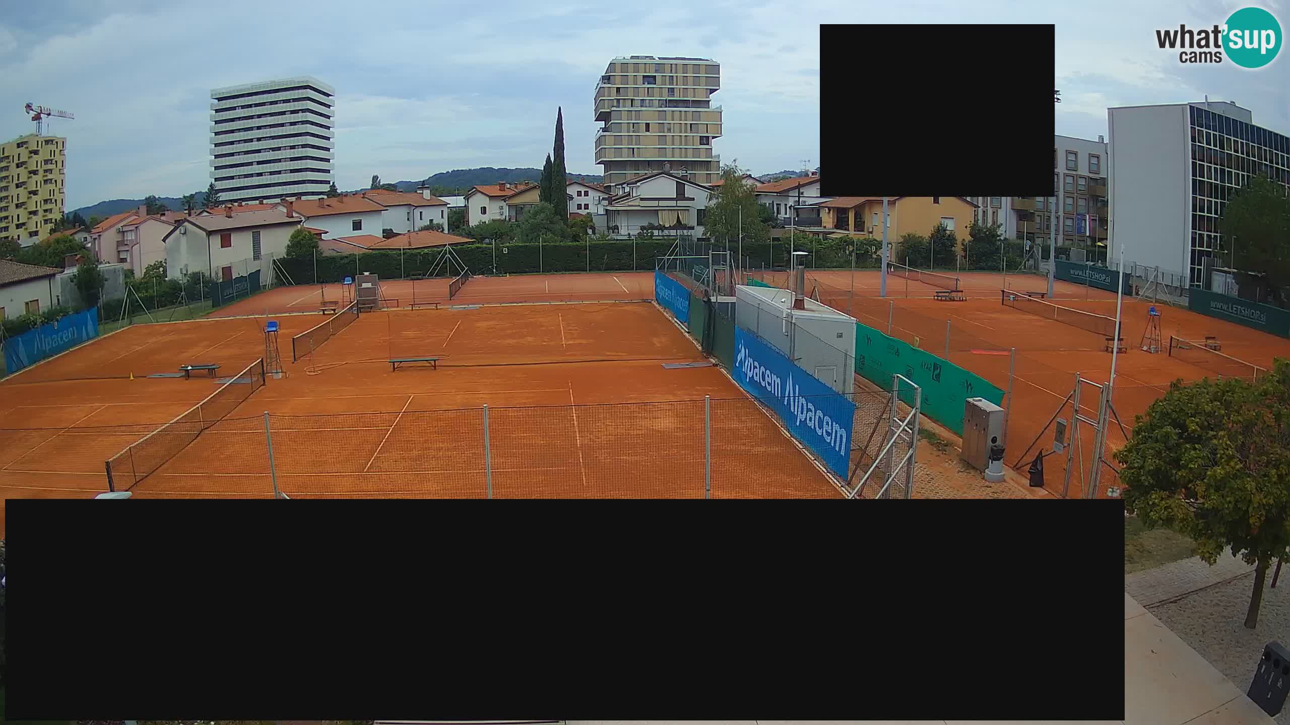 Spletna kamera Teniški klub Nova Gorica