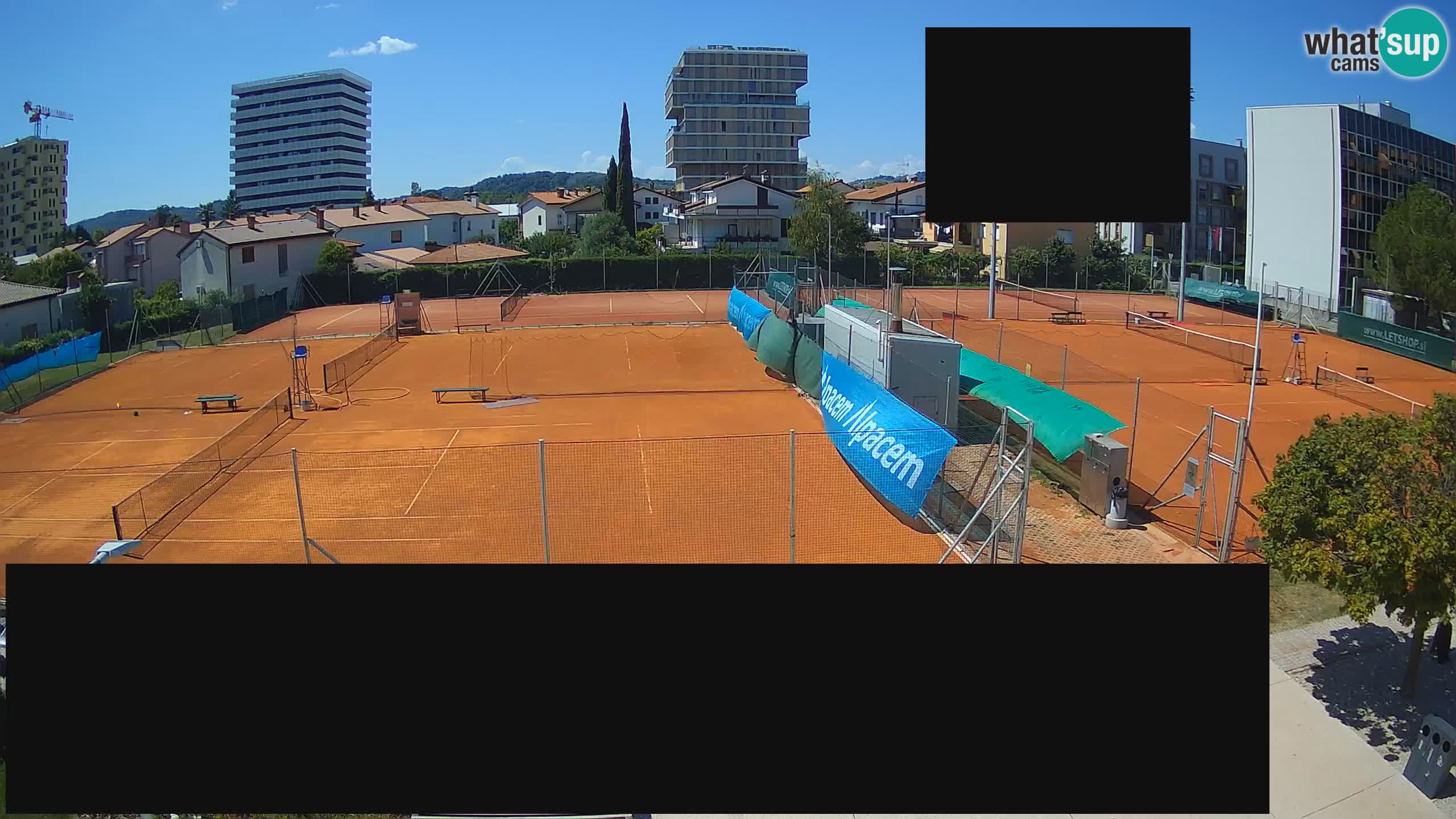 Web kamera Tenis klub Nova Gorica – Slovenia