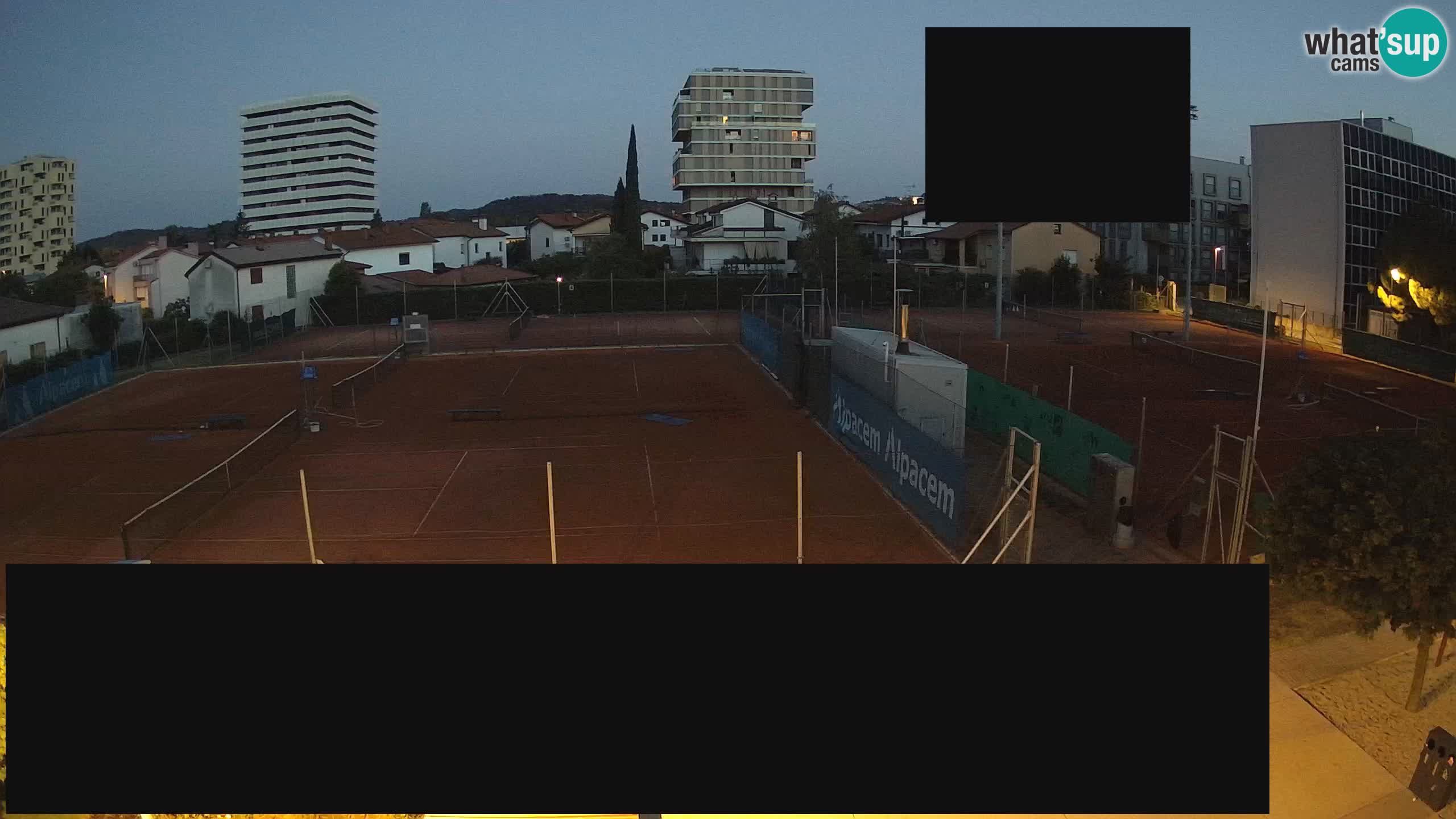 Live webcam Tennis Club in Nova Gorica