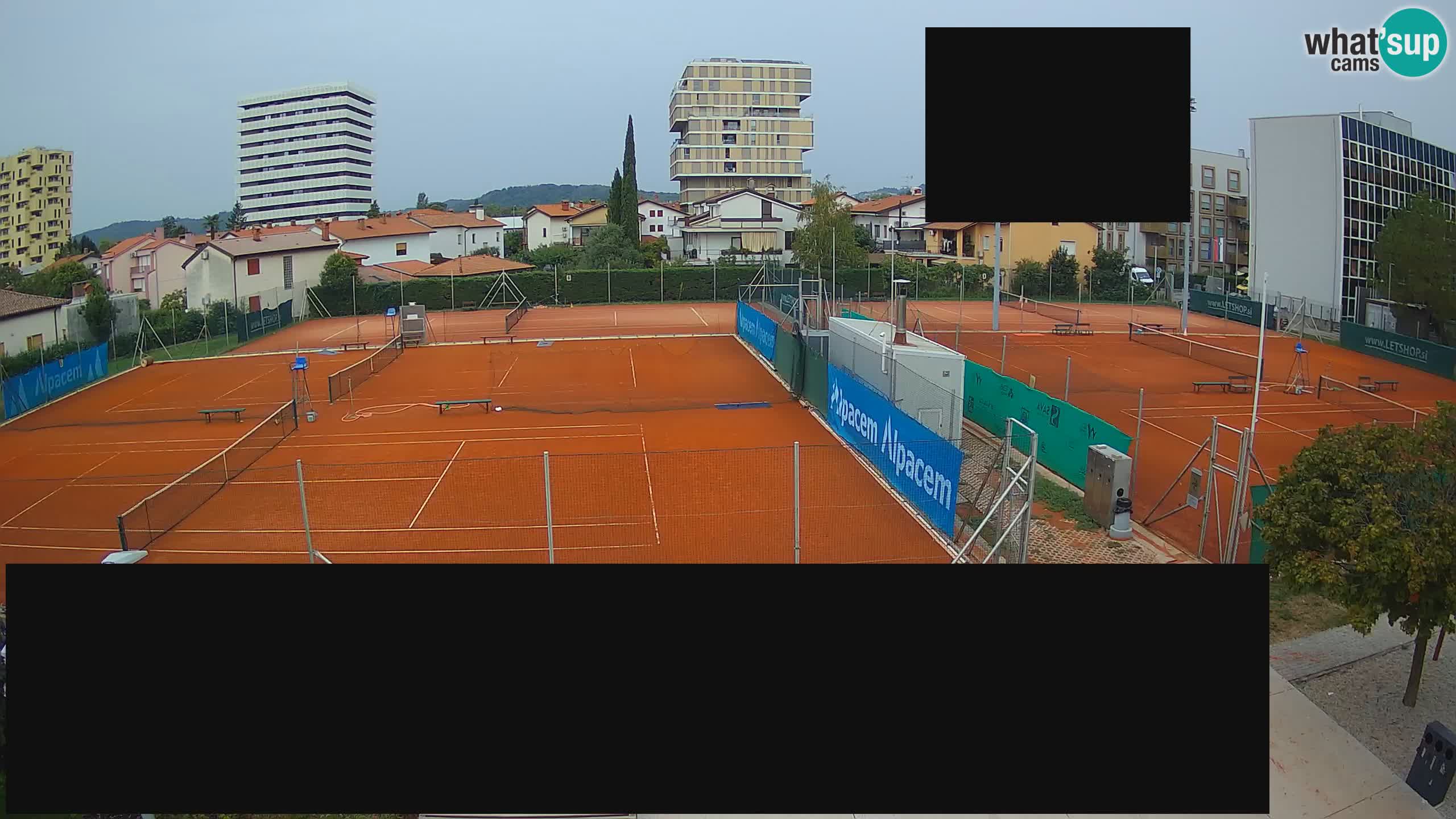 Live webcam Tennis Club in Nova Gorica