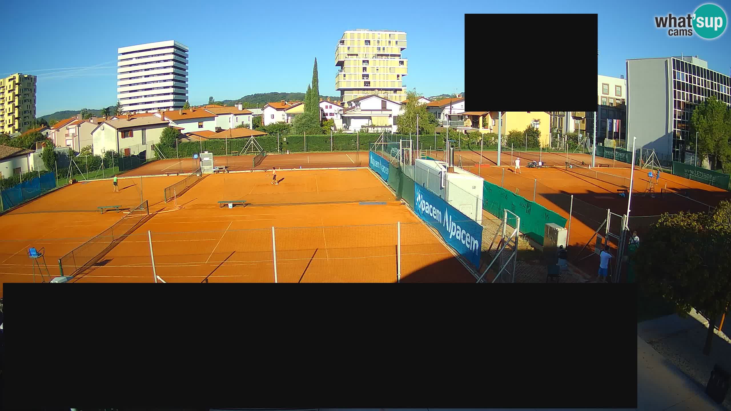 Spletna kamera Teniški klub Nova Gorica