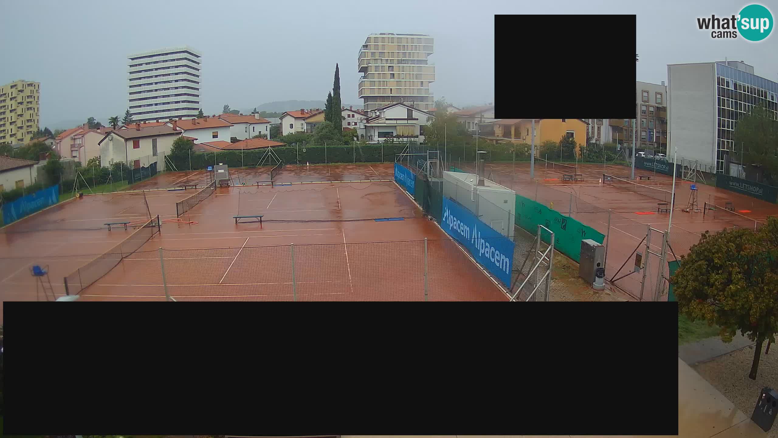 Live webcam Tennis Club in Nova Gorica