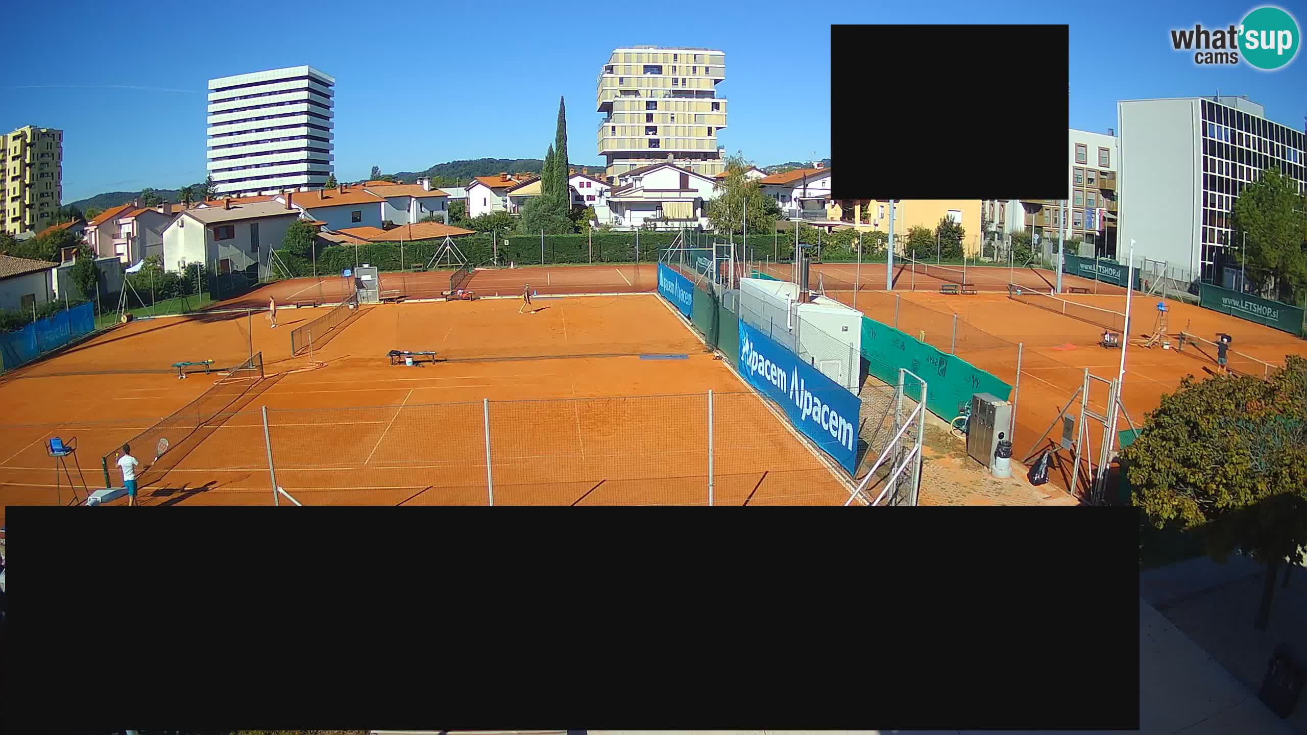 Spletna kamera Teniški klub Nova Gorica