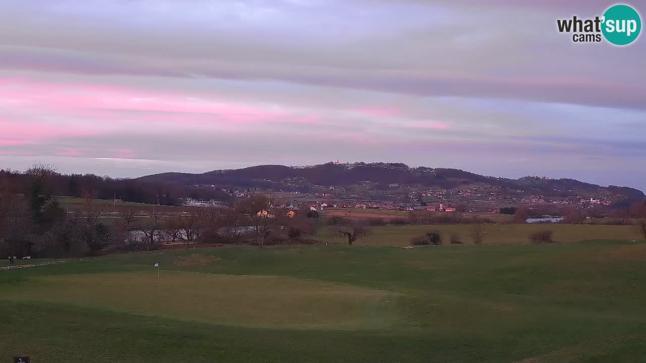 Experience Stunning Golf Views with Webcam at Golf Grad Otočec