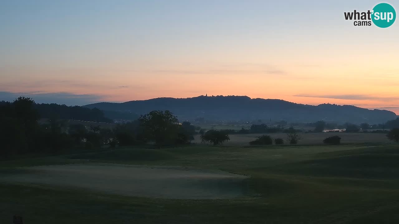 Experience Stunning Golf Views with Webcam at Golf Grad Otočec