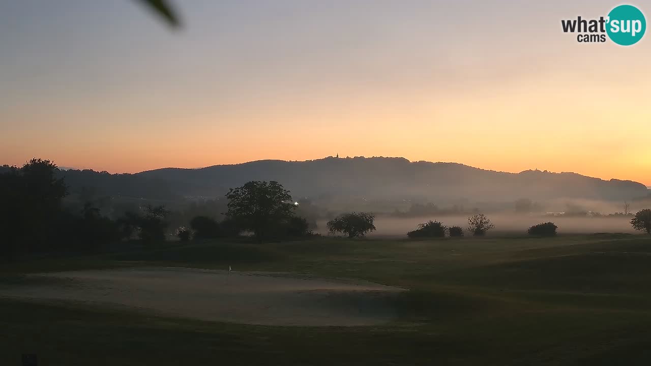 Experience Stunning Golf Views with Webcam at Golf Grad Otočec