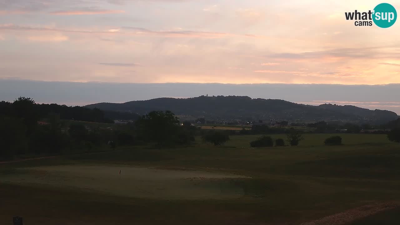 Doživite predivne poglede na Golf Grad Otočec uz web kameru – Terme Krka