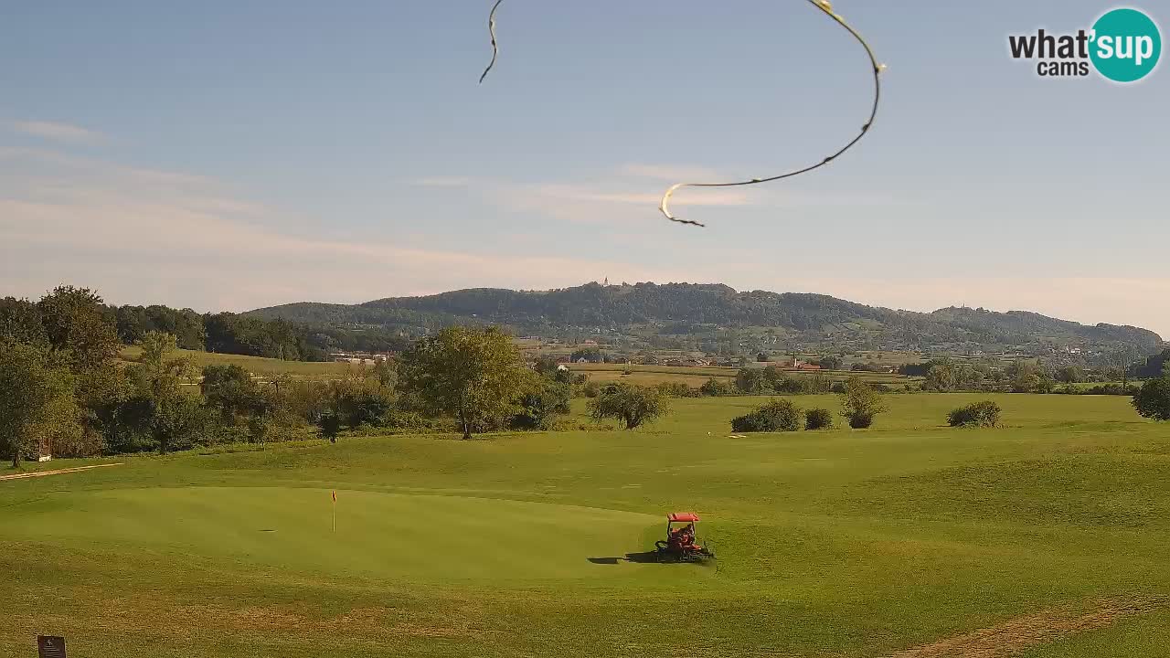 Experience Stunning Golf Views with Webcam at Golf Grad Otočec