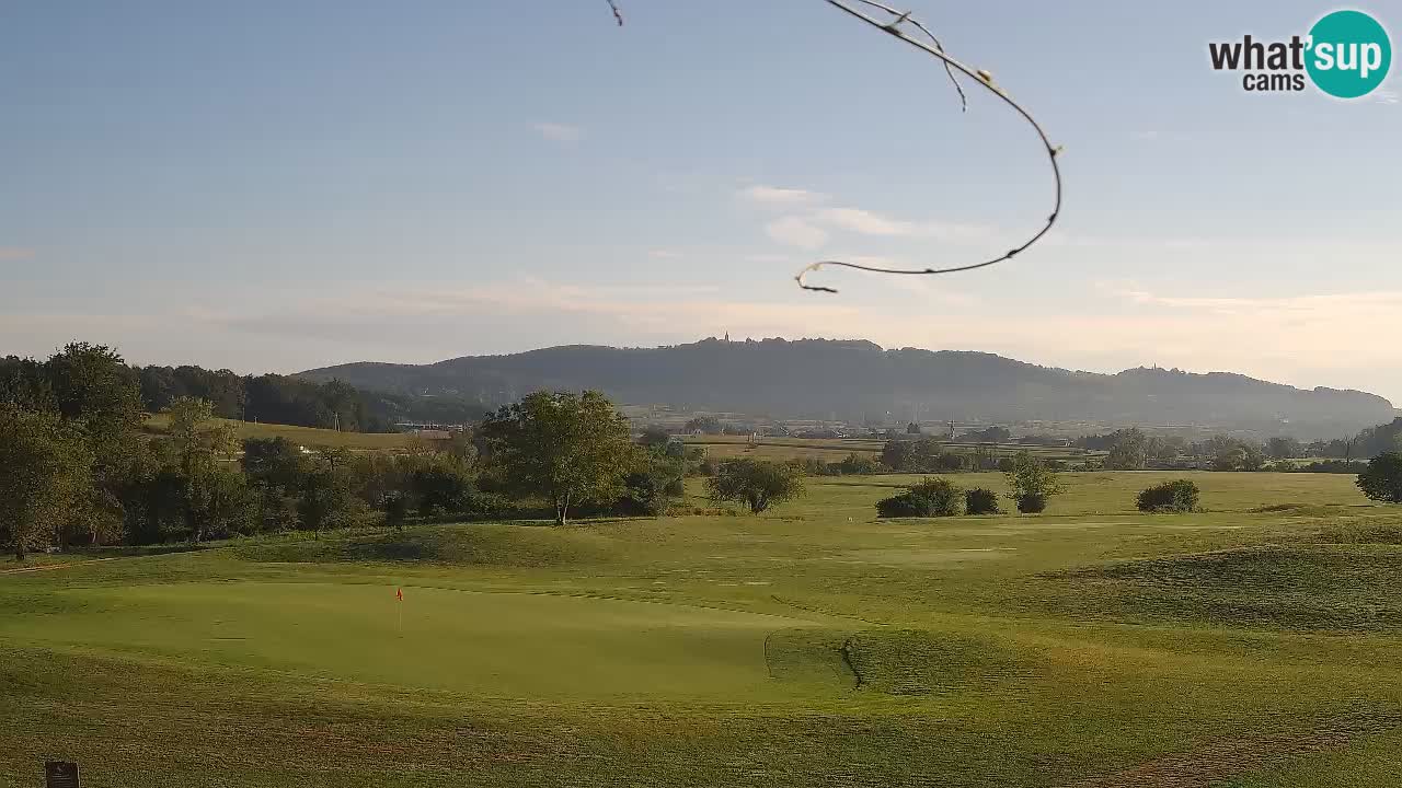 Experience Stunning Golf Views with Webcam at Golf Grad Otočec