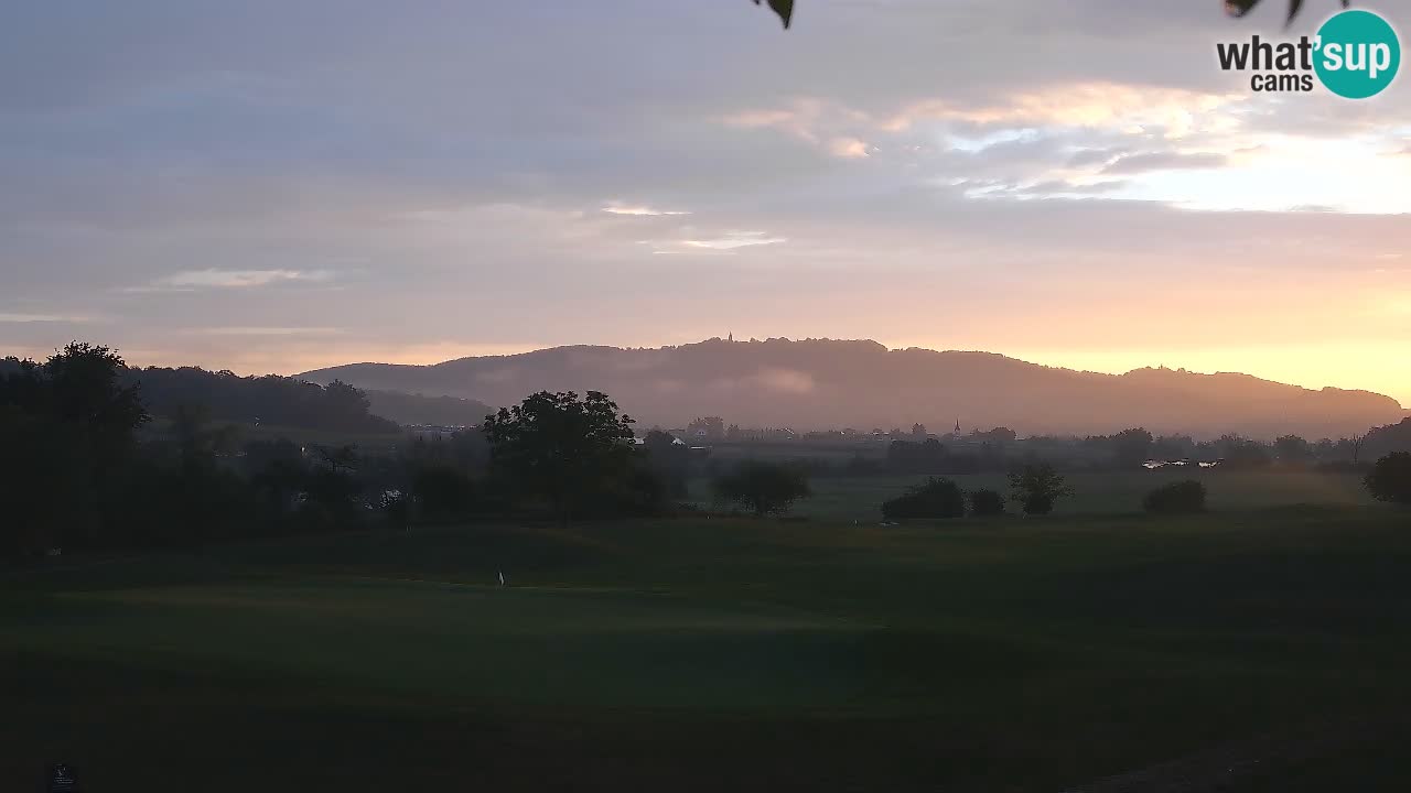 Experience Stunning Golf Views with Webcam at Golf Grad Otočec