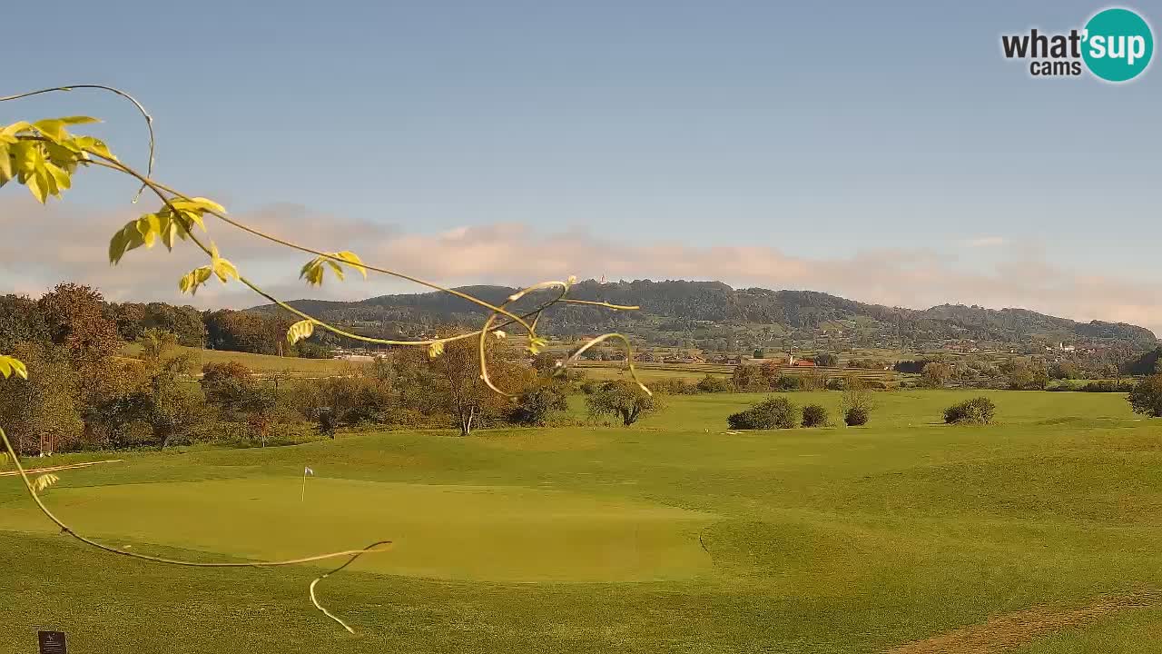 Experience Stunning Golf Views with Webcam at Golf Grad Otočec