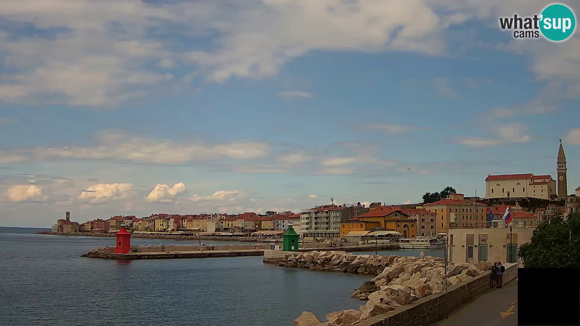Piran – Pogled proti Punti in Mandraču