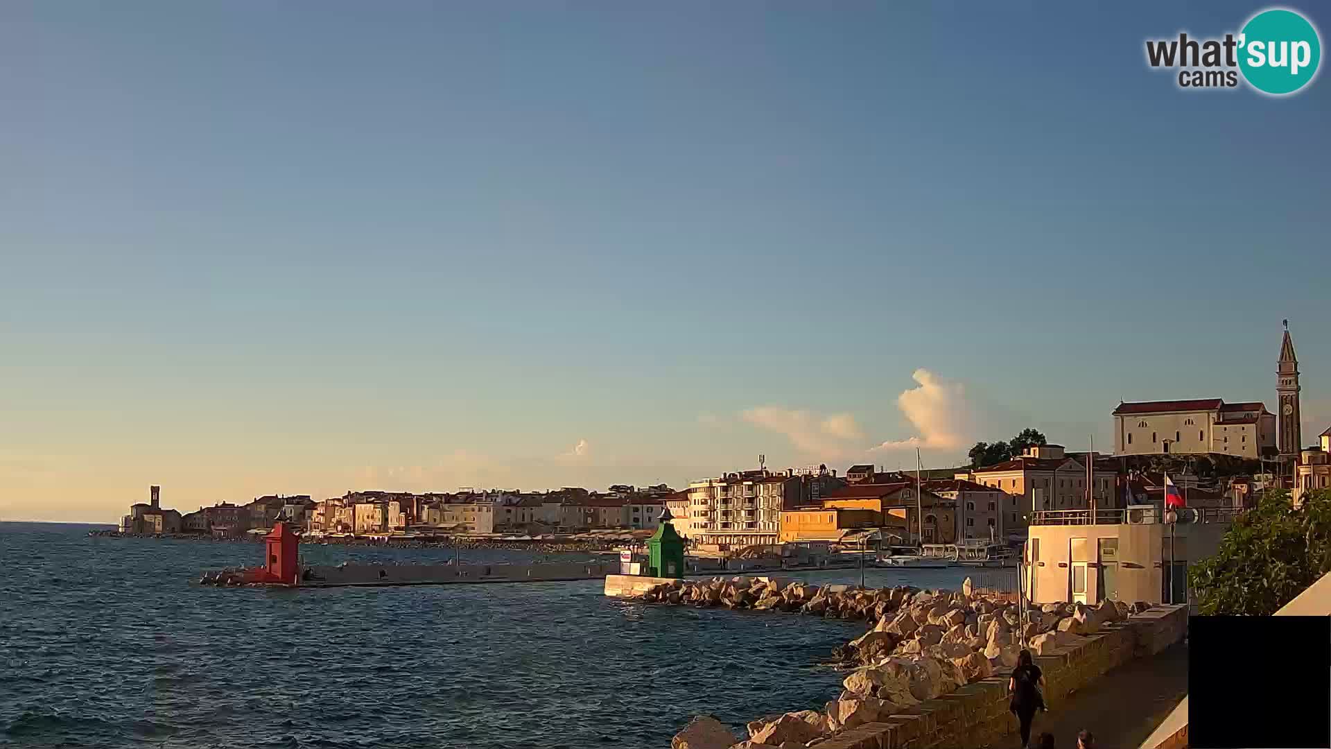 Piran – Pogled proti Punti in Mandraču
