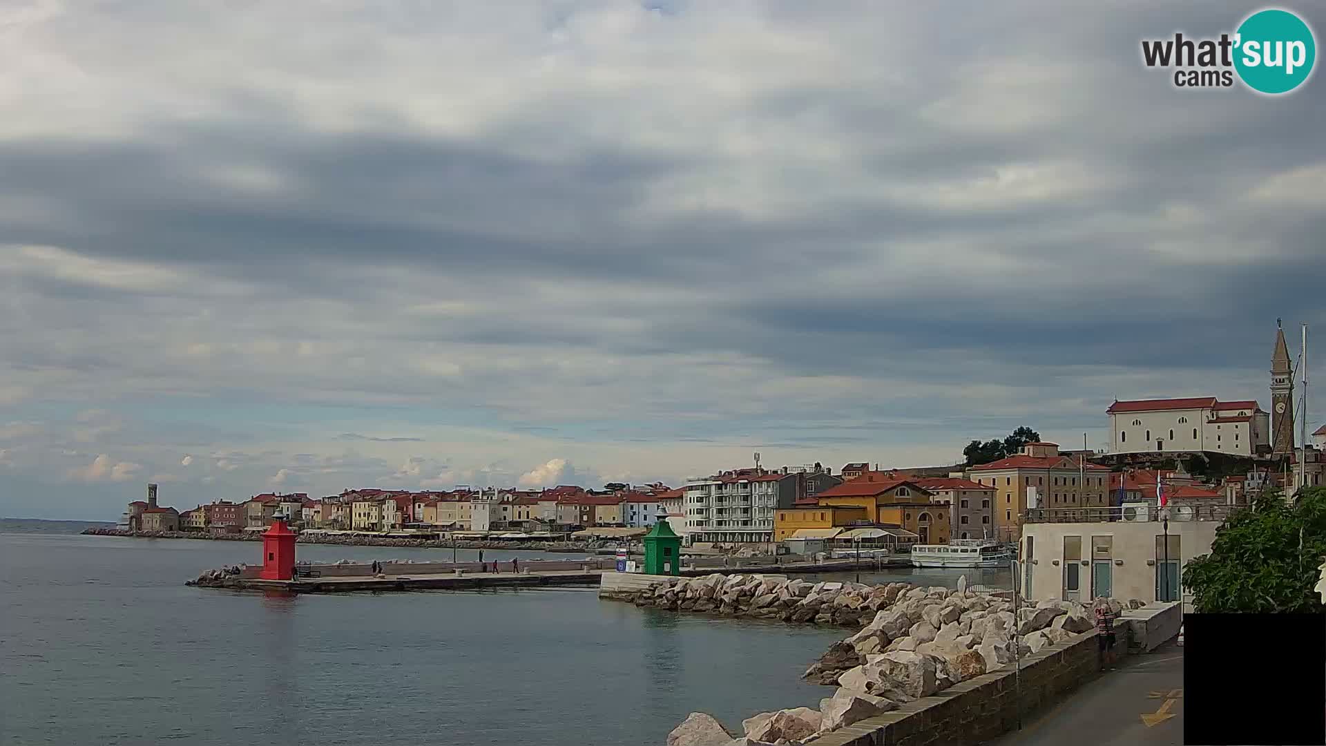 Piran – Pogled proti Punti in Mandraču