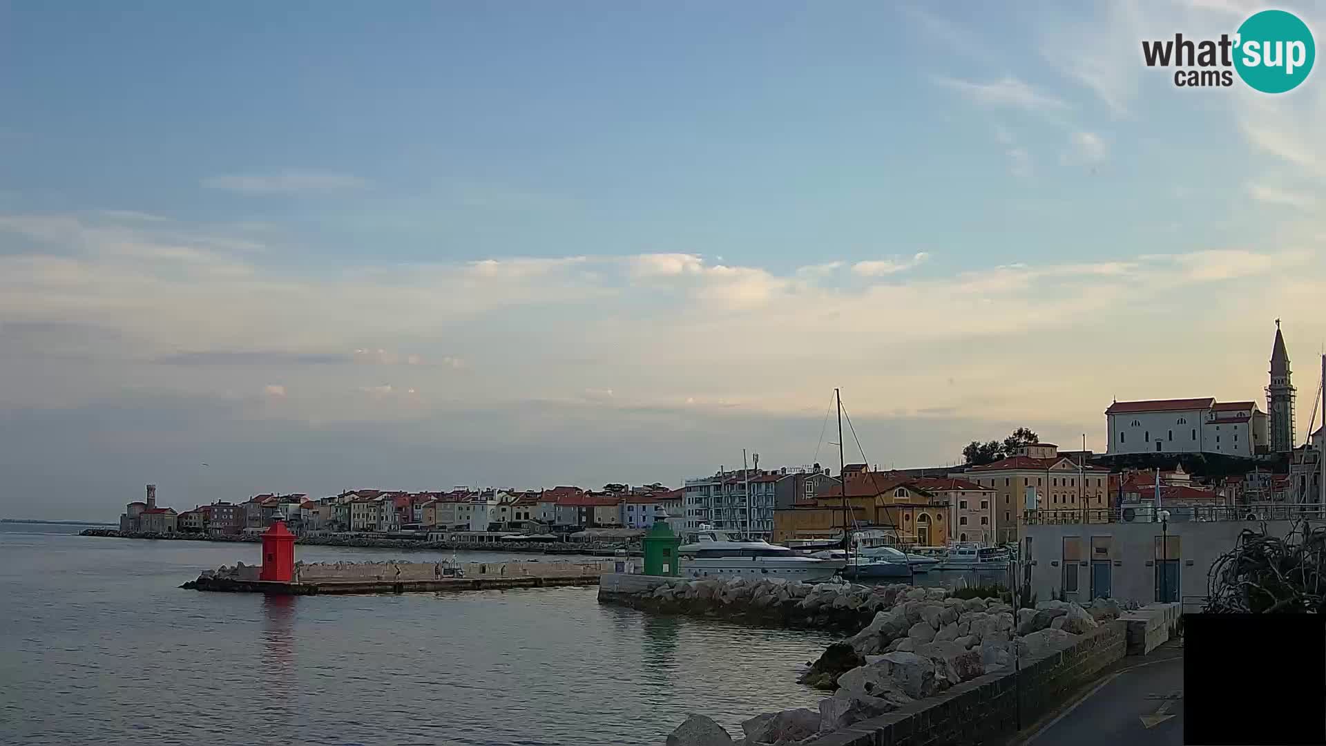 Piran – Pogled proti Punti in Mandraču