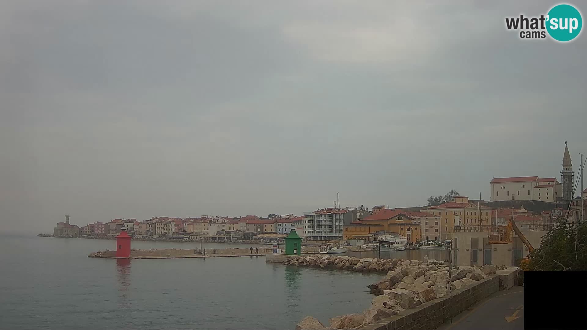 Piran – Pogled proti Punti in Mandraču