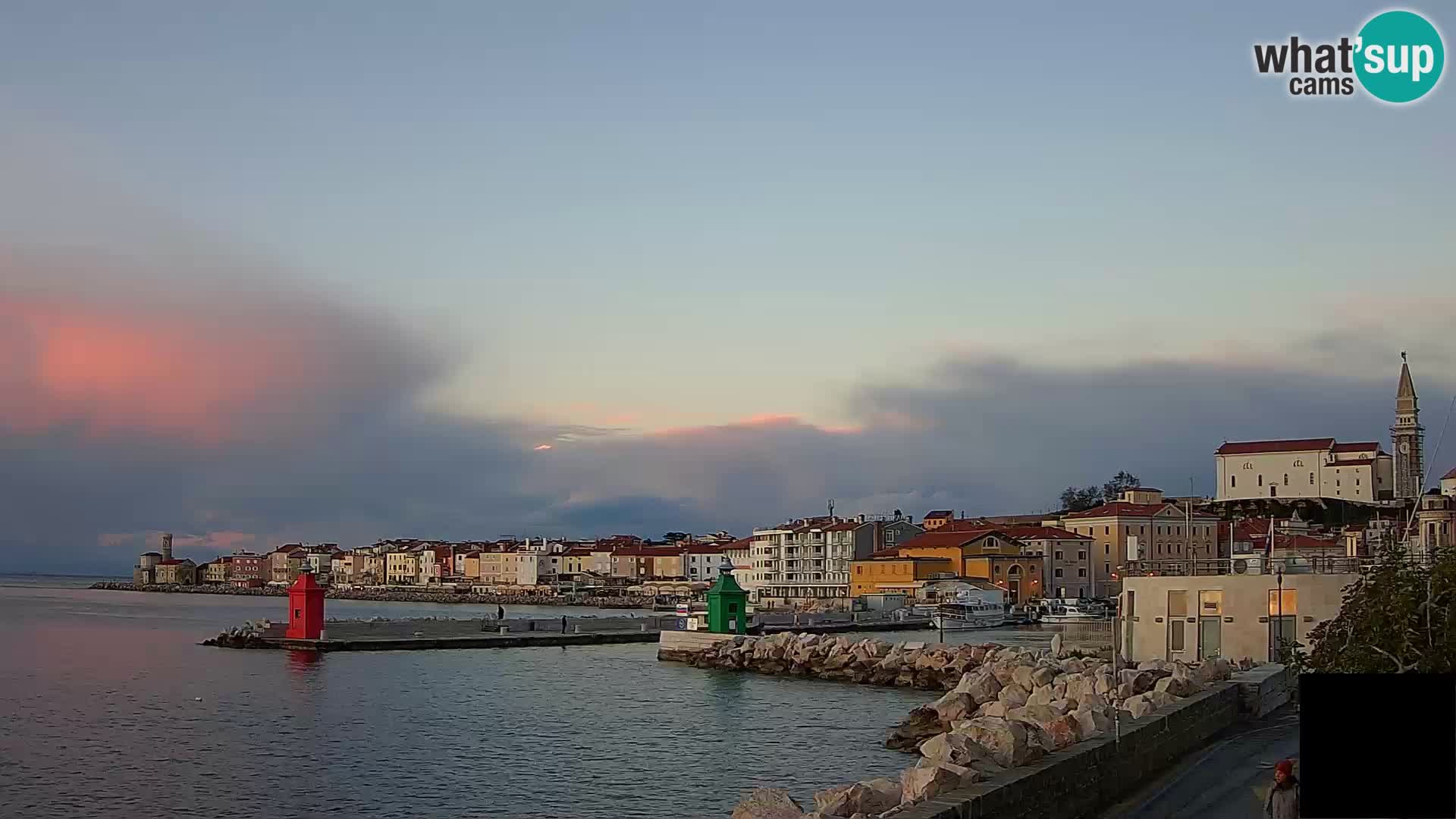 Piran – Pogled proti Punti in Mandraču