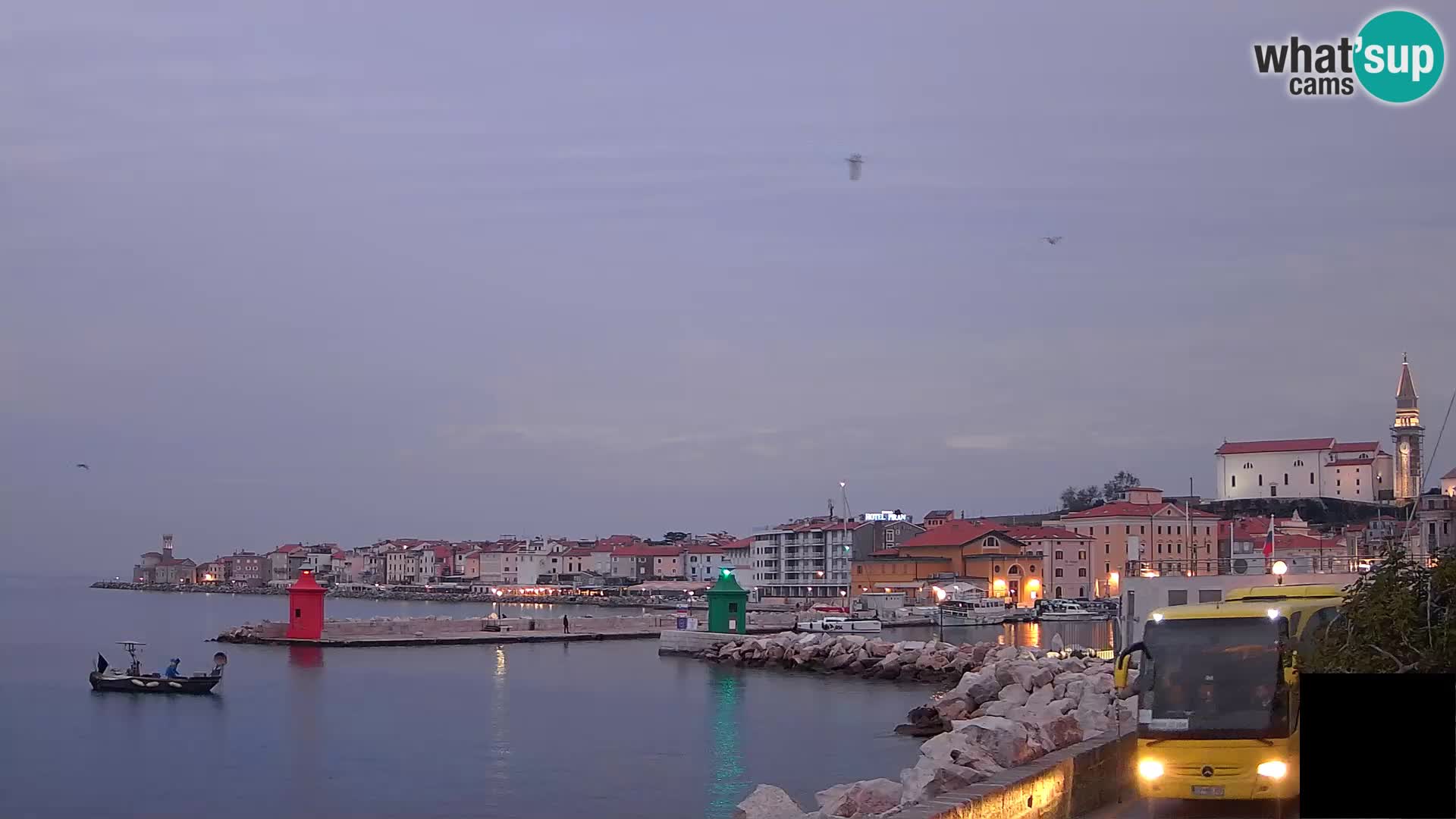 Piran – Pogled proti Punti in Mandraču