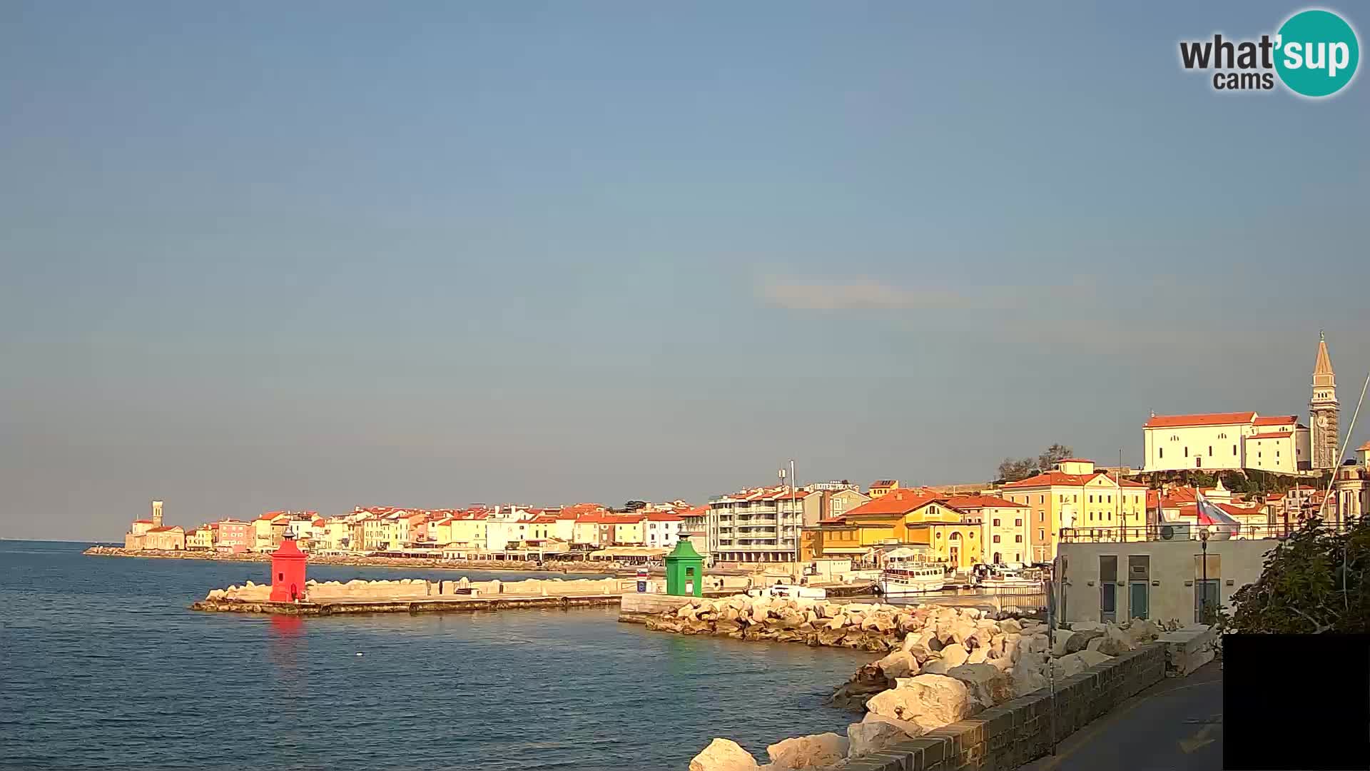 Piran – Pogled proti Punti in Mandraču