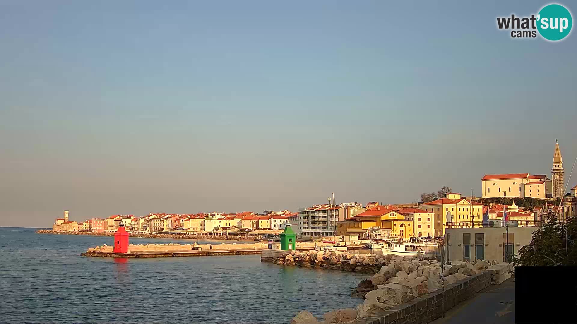 Piran – Pogled proti Punti in Mandraču