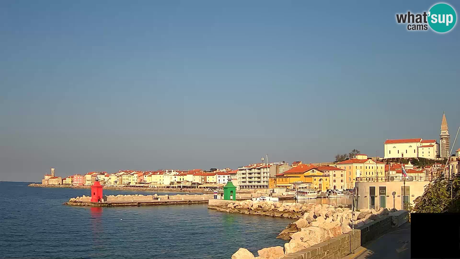 Piran – Pogled proti Punti in Mandraču