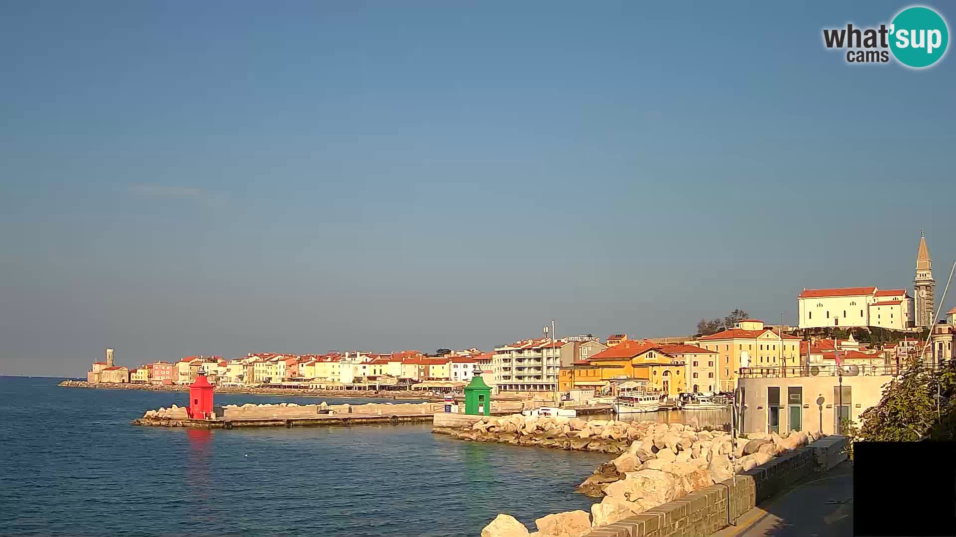 Piran – Pogled proti Punti in Mandraču