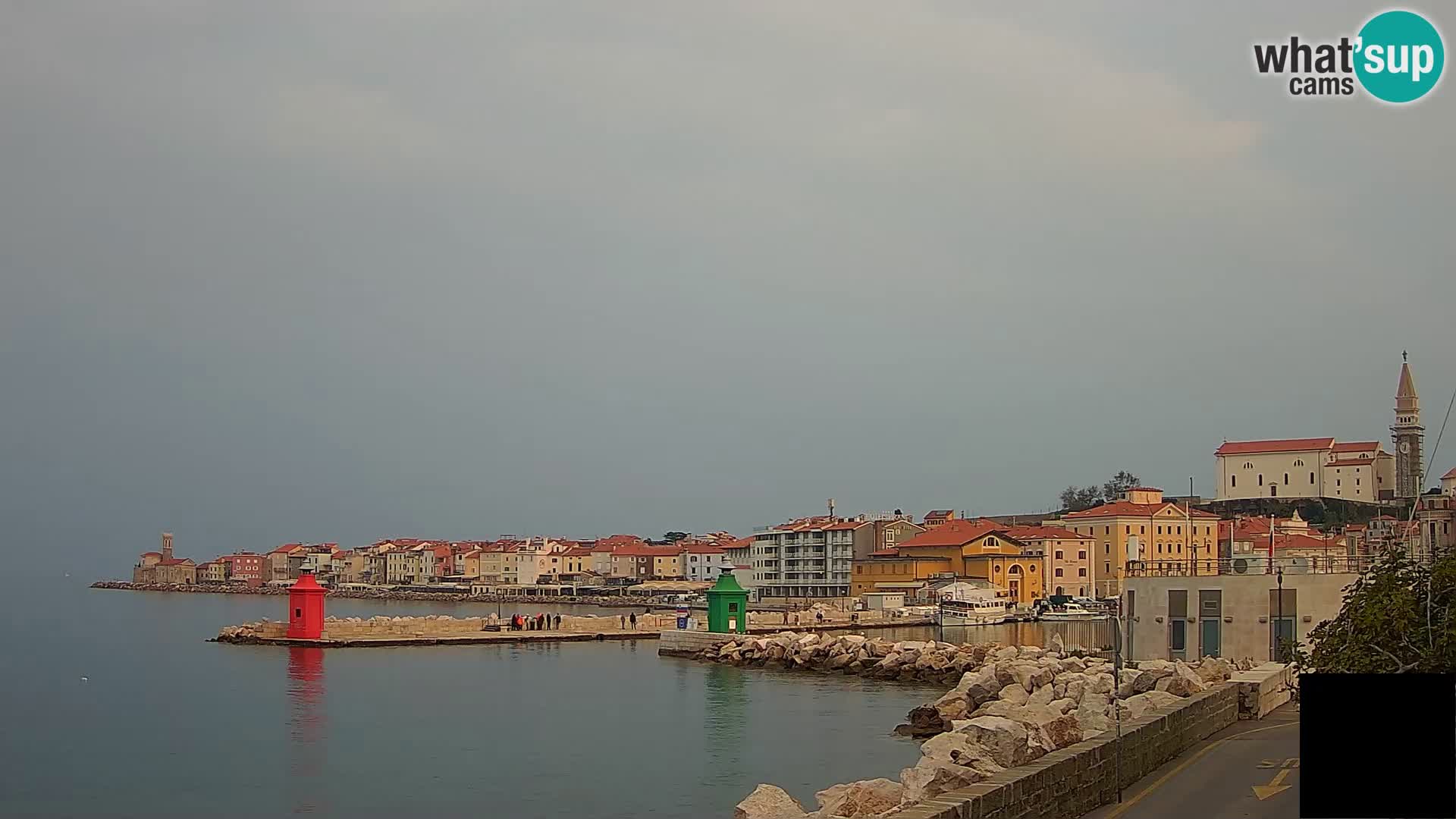 Piran – Pogled proti Punti in Mandraču