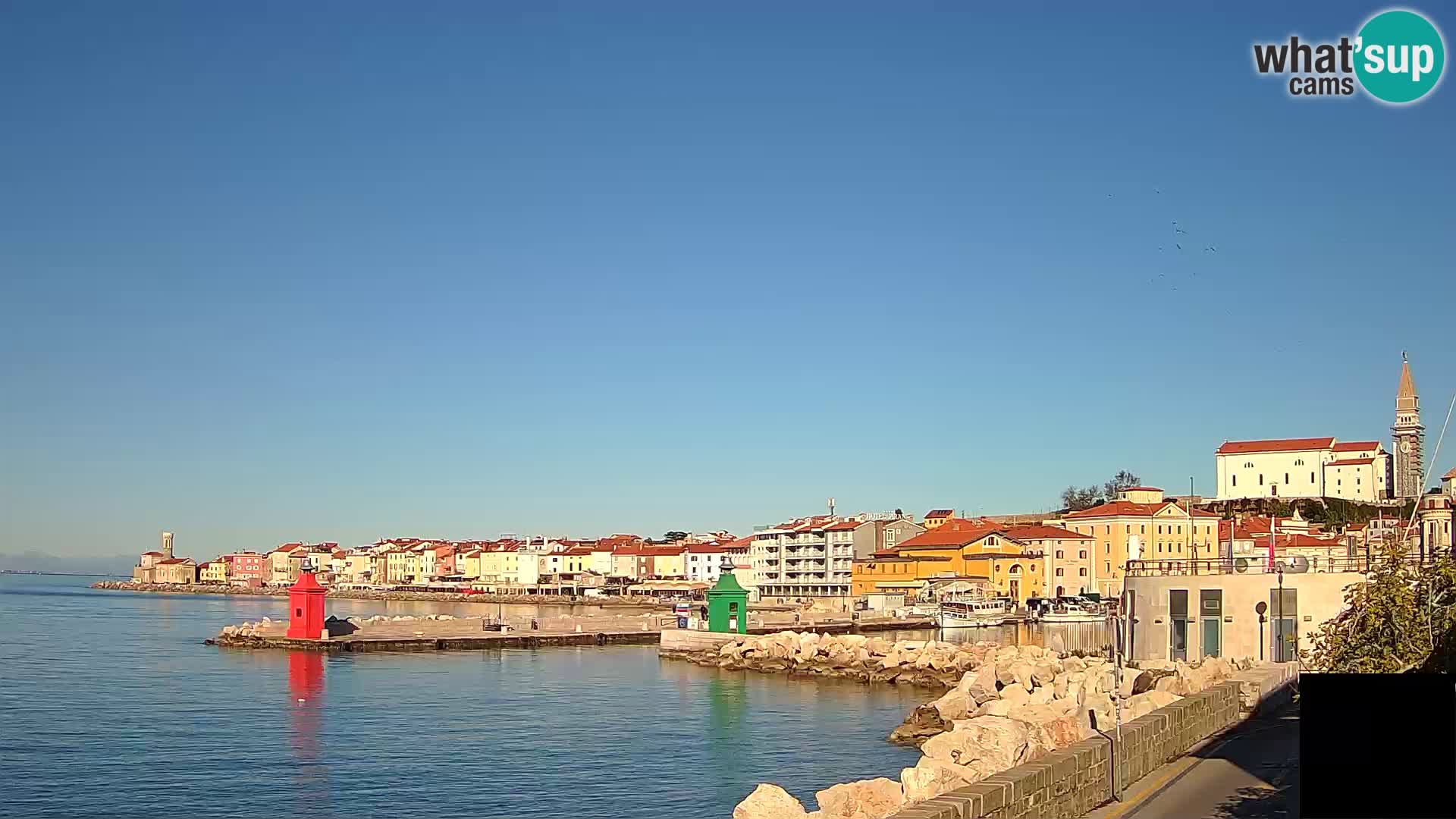 Piran – Pogled proti Punti in Mandraču