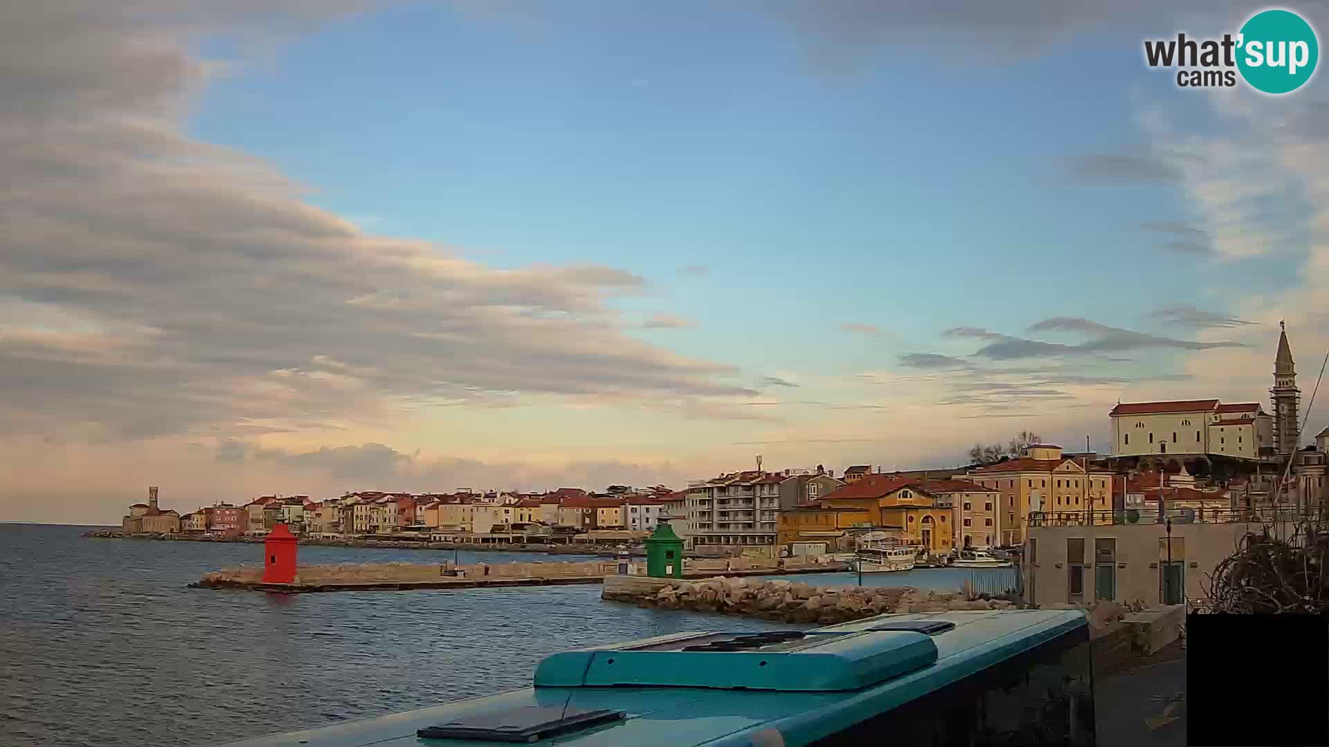 Piran – Pogled proti Punti in Mandraču