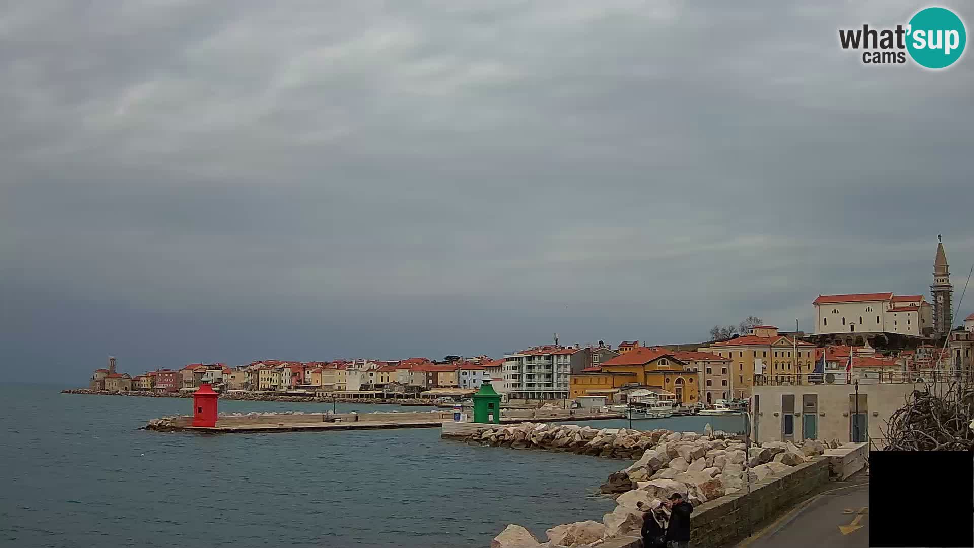 Piran – Pogled proti Punti in Mandraču