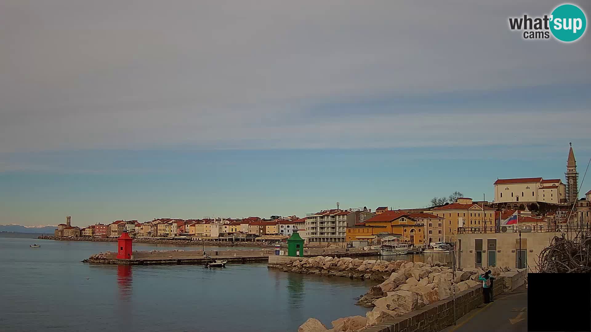 Piran – Pogled proti Punti in Mandraču