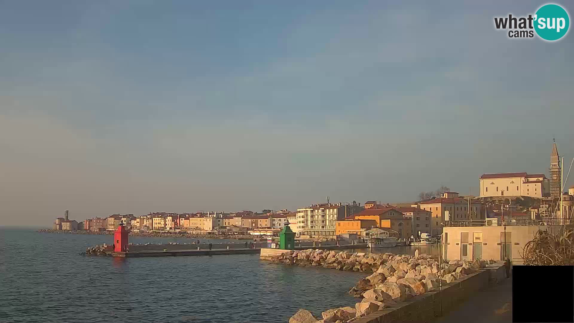 Piran – Pogled proti Punti in Mandraču