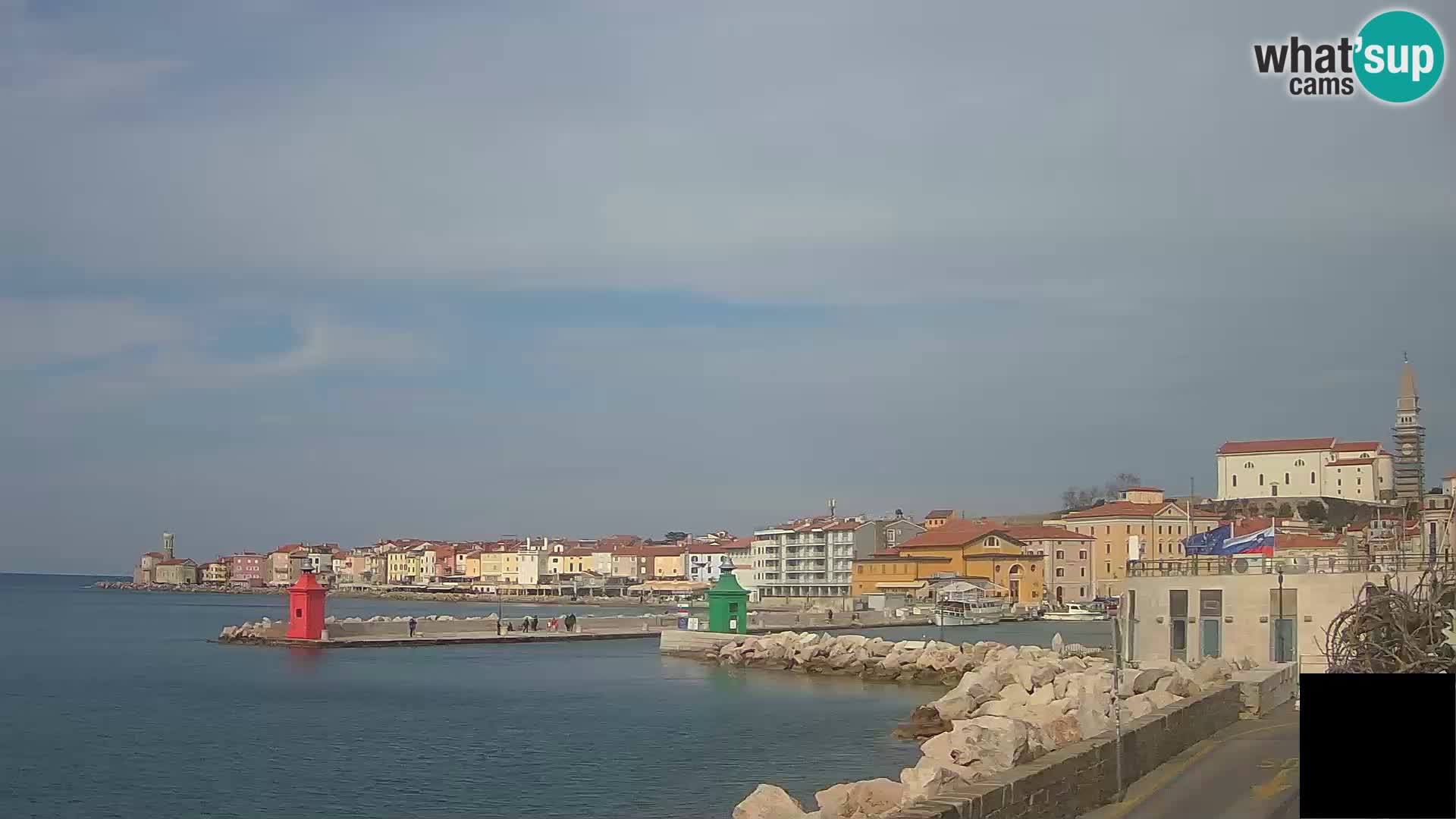 Piran – Pogled proti Punti in Mandraču