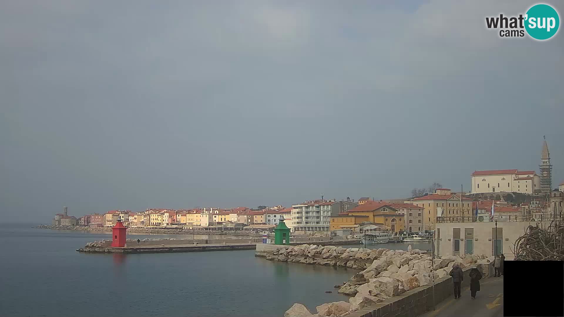 Piran – Pogled proti Punti in Mandraču