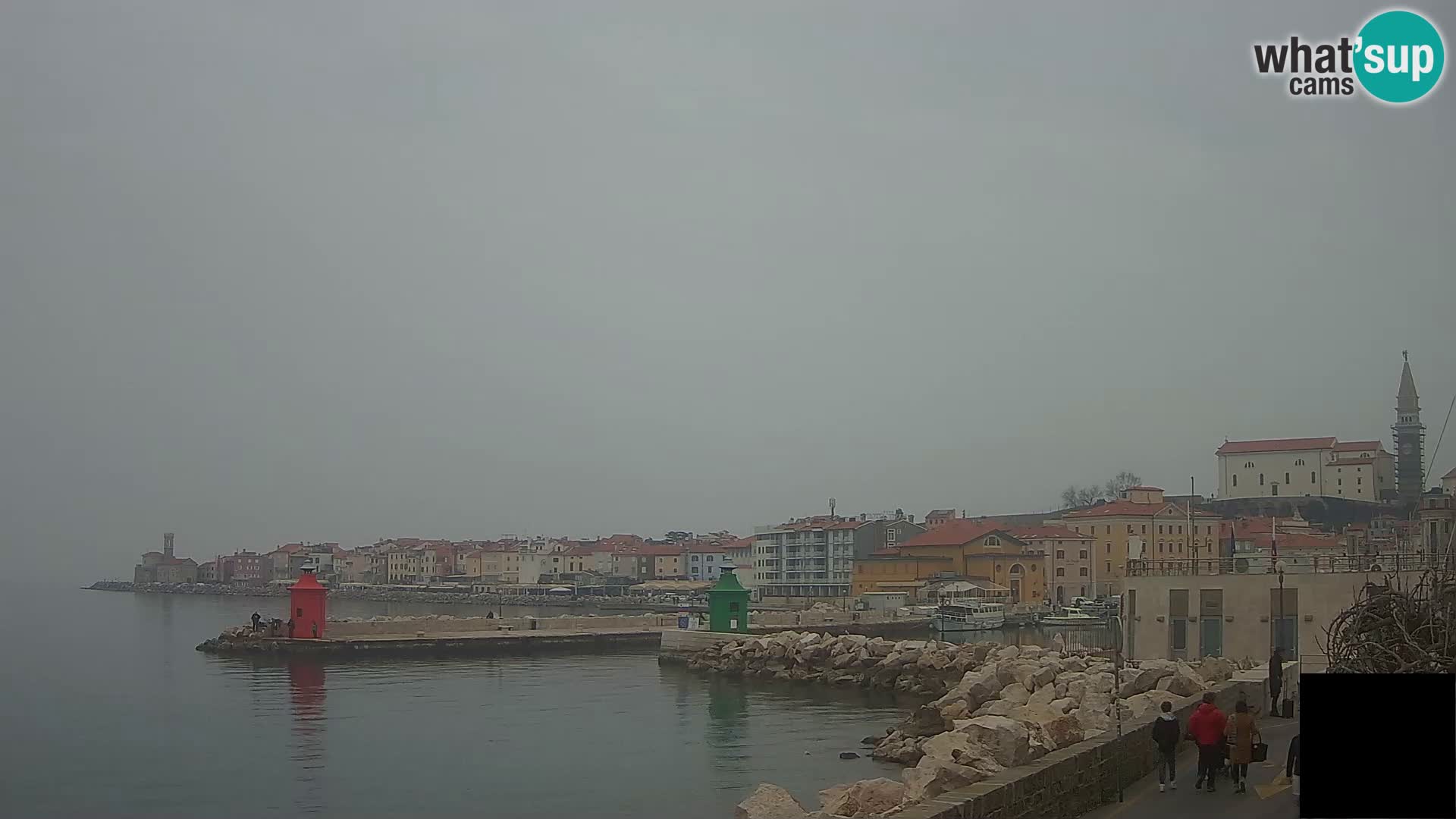 Piran – Pogled proti Punti in Mandraču