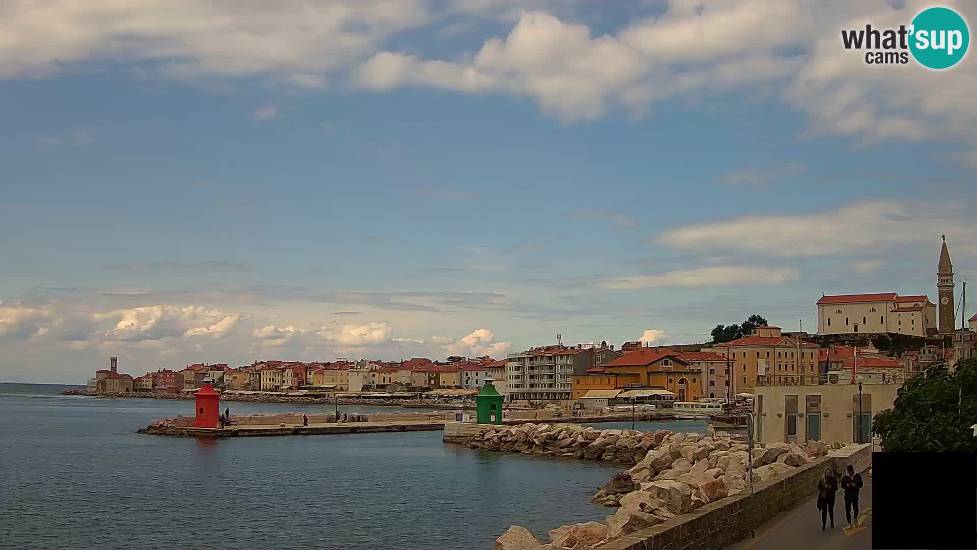 Piran – Pogled proti Punti in Mandraču