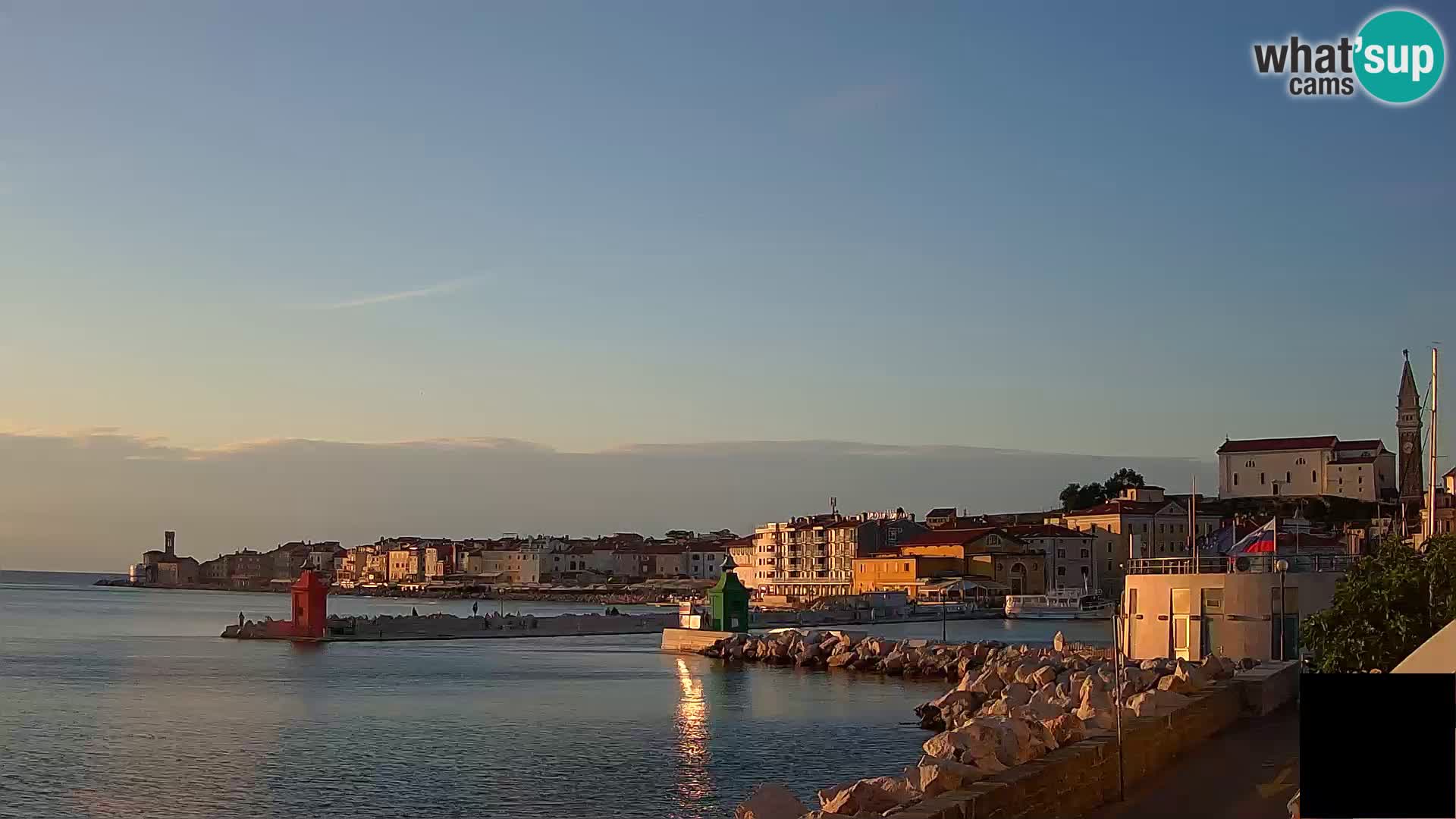 Piran – Pogled proti Punti in Mandraču