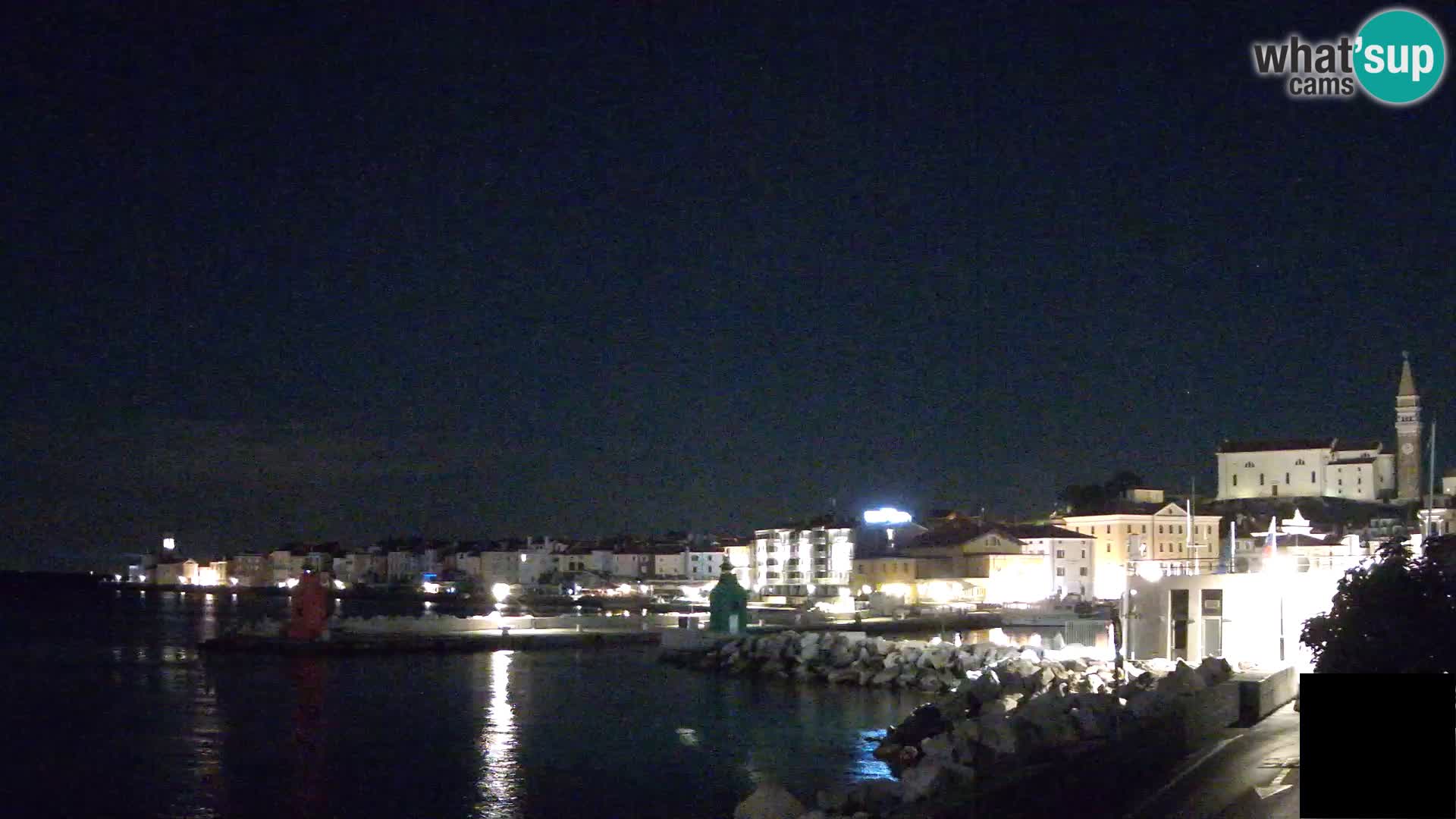 Piran – Pogled proti Punti in Mandraču