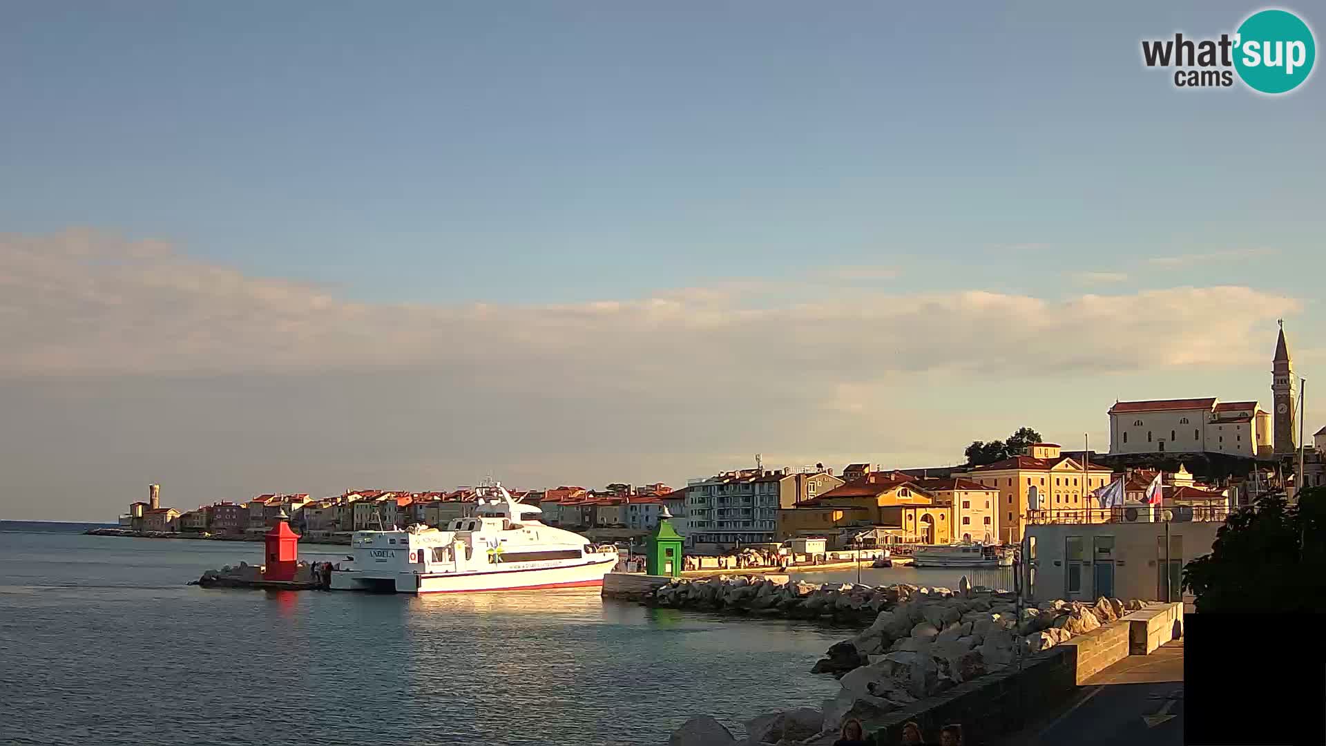 Piran – Pogled proti Punti in Mandraču