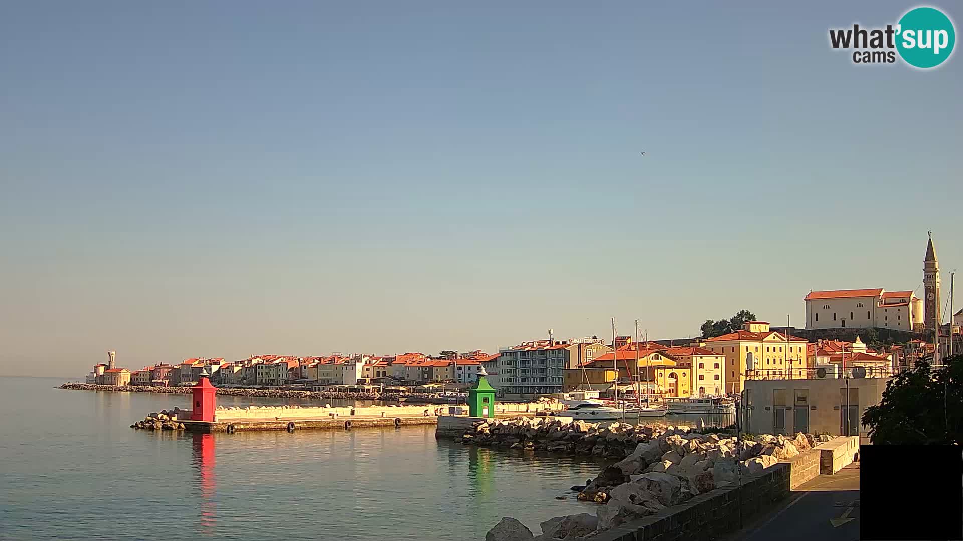 Piran – Pogled proti Punti in Mandraču