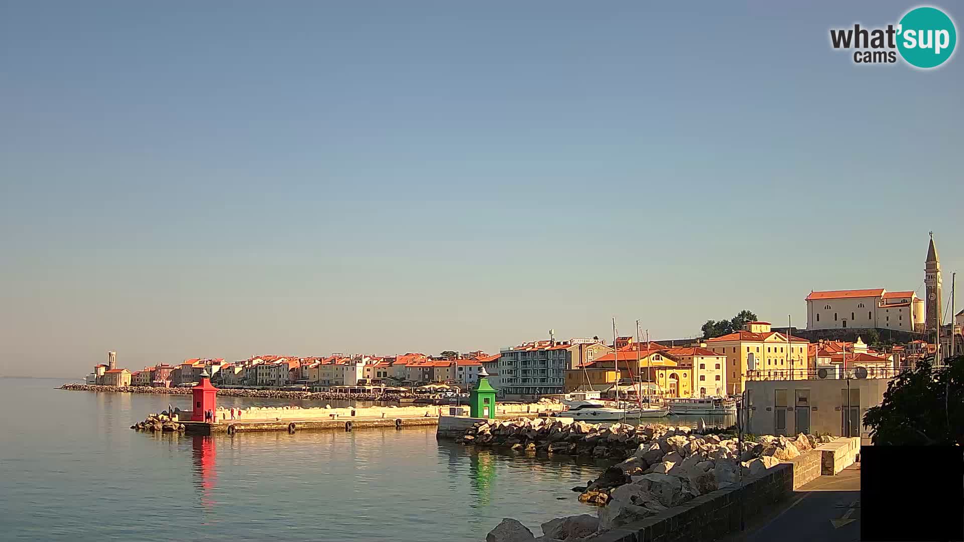Piran – Pogled proti Punti in Mandraču