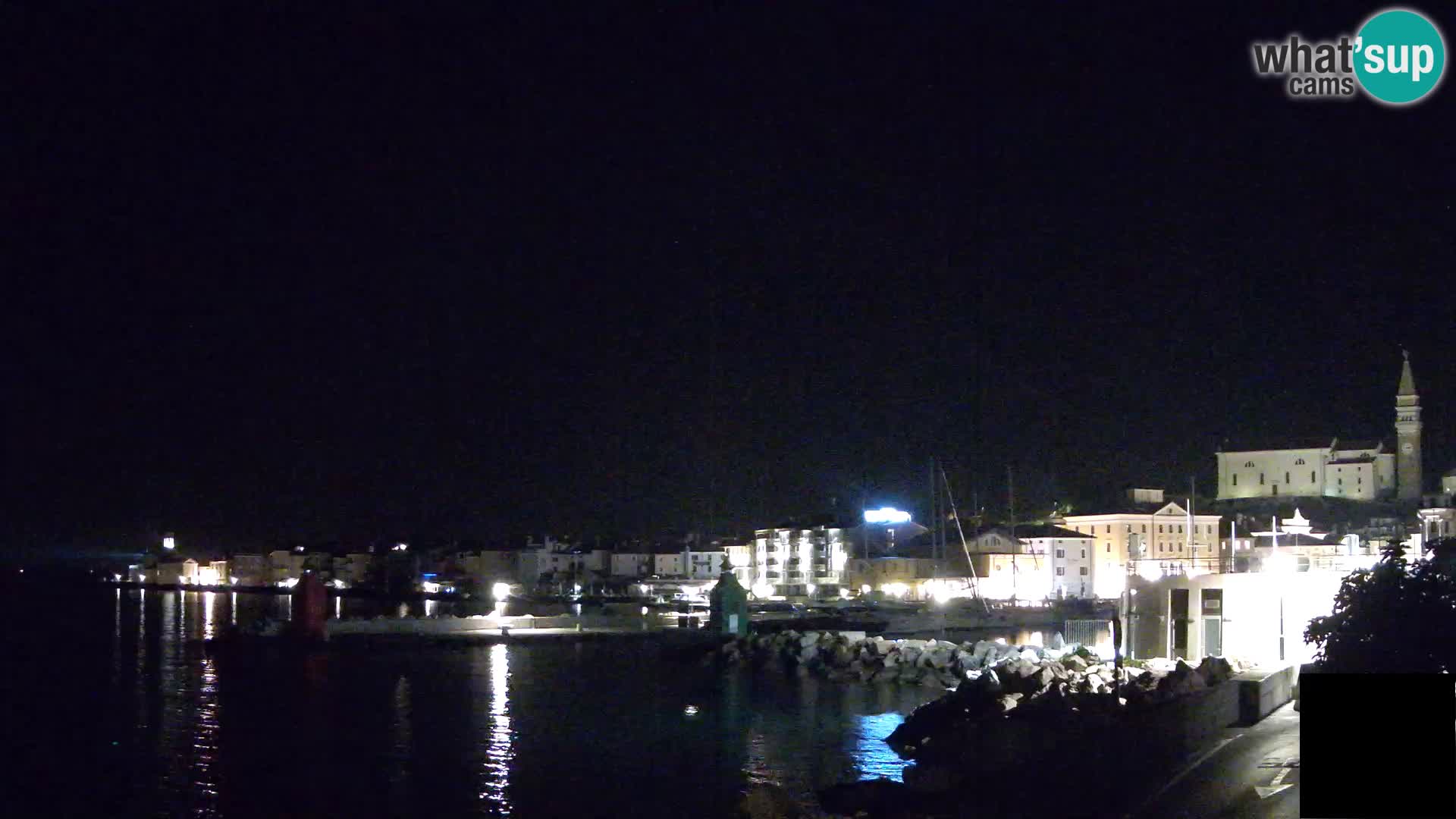 Piran – Pogled proti Punti in Mandraču