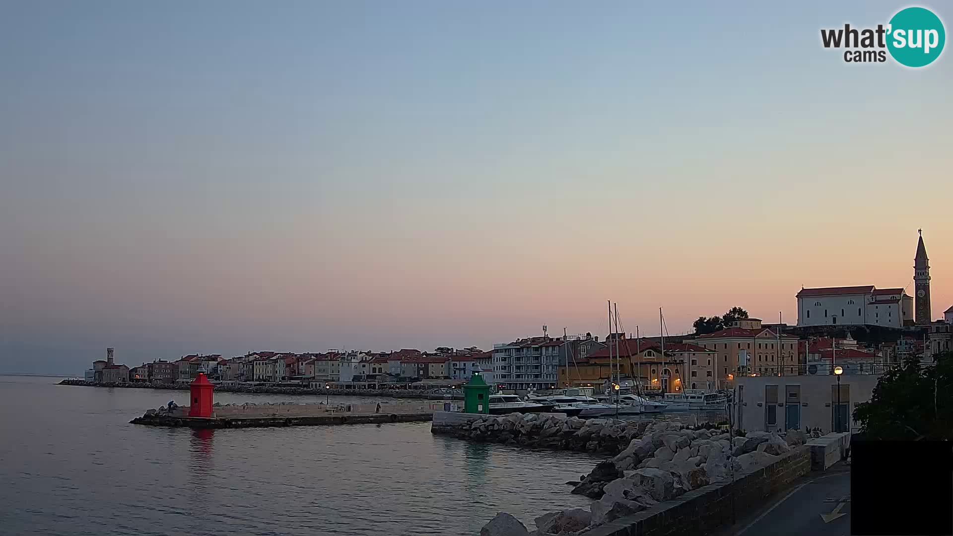 Piran – Pogled proti Punti in Mandraču