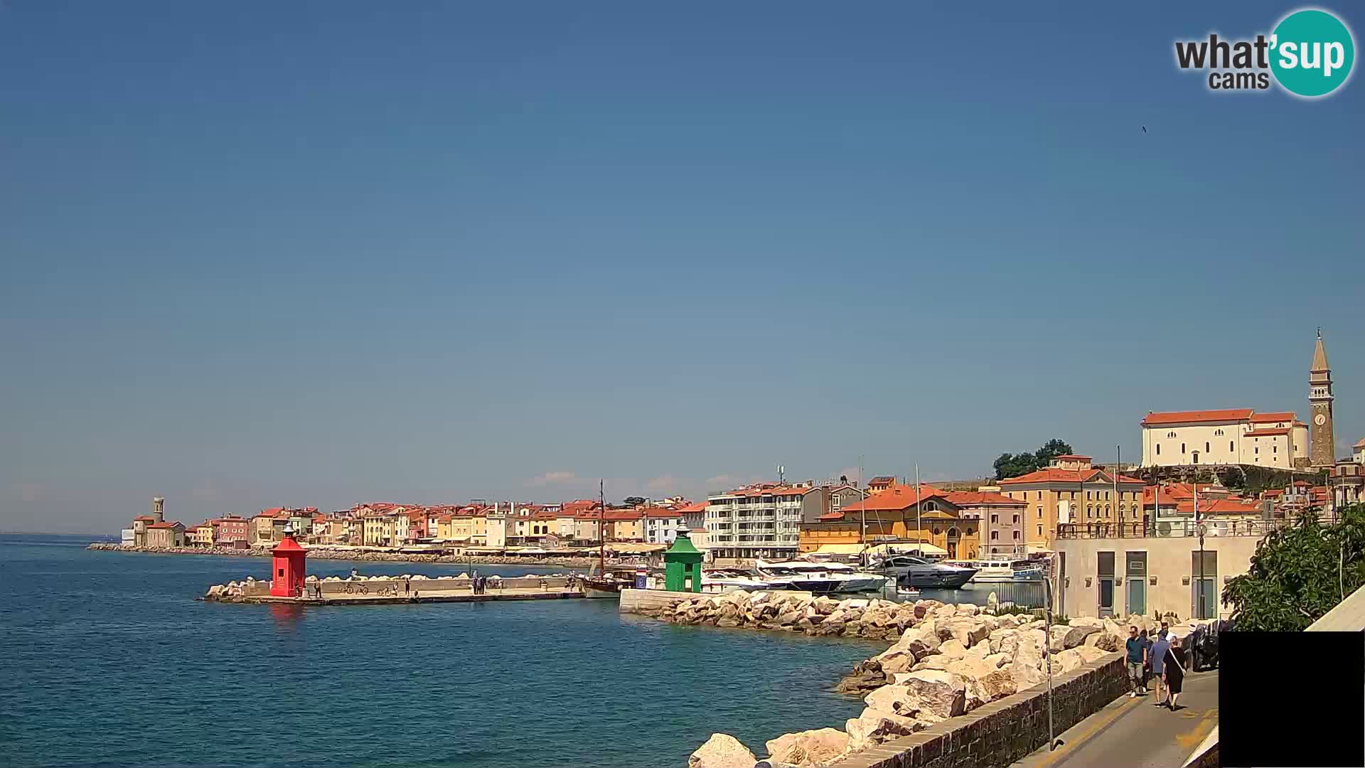 Piran – Pogled proti Punti in Mandraču