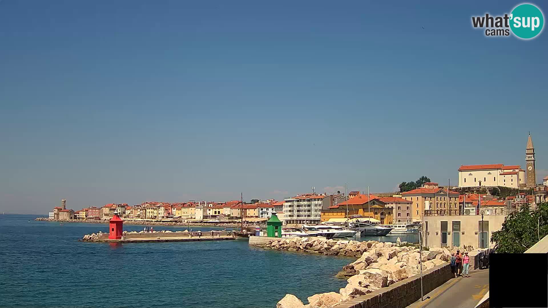 Piran – Pogled proti Punti in Mandraču